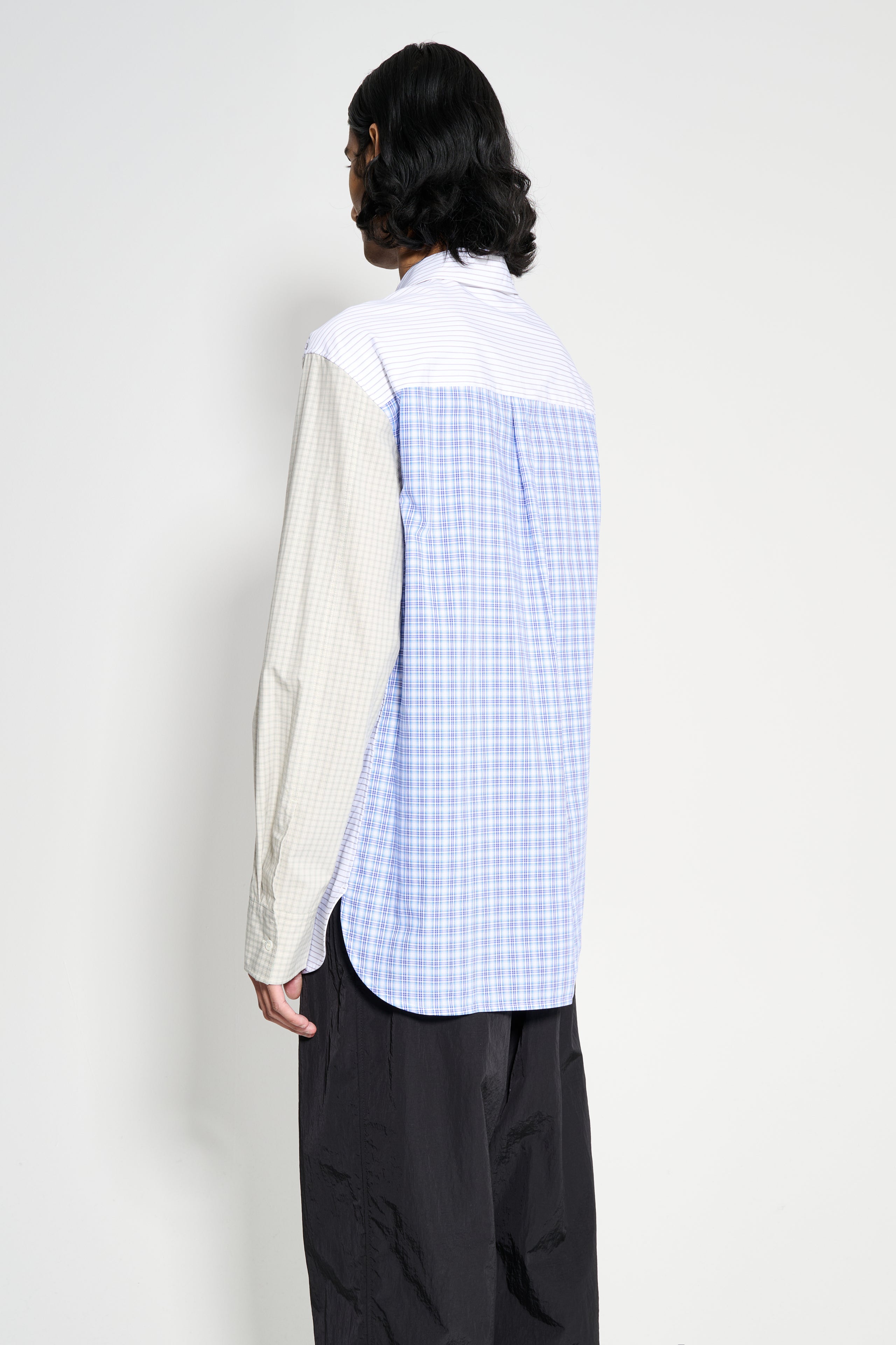 JW Anderson Patchwork Shirt Blue / Multi