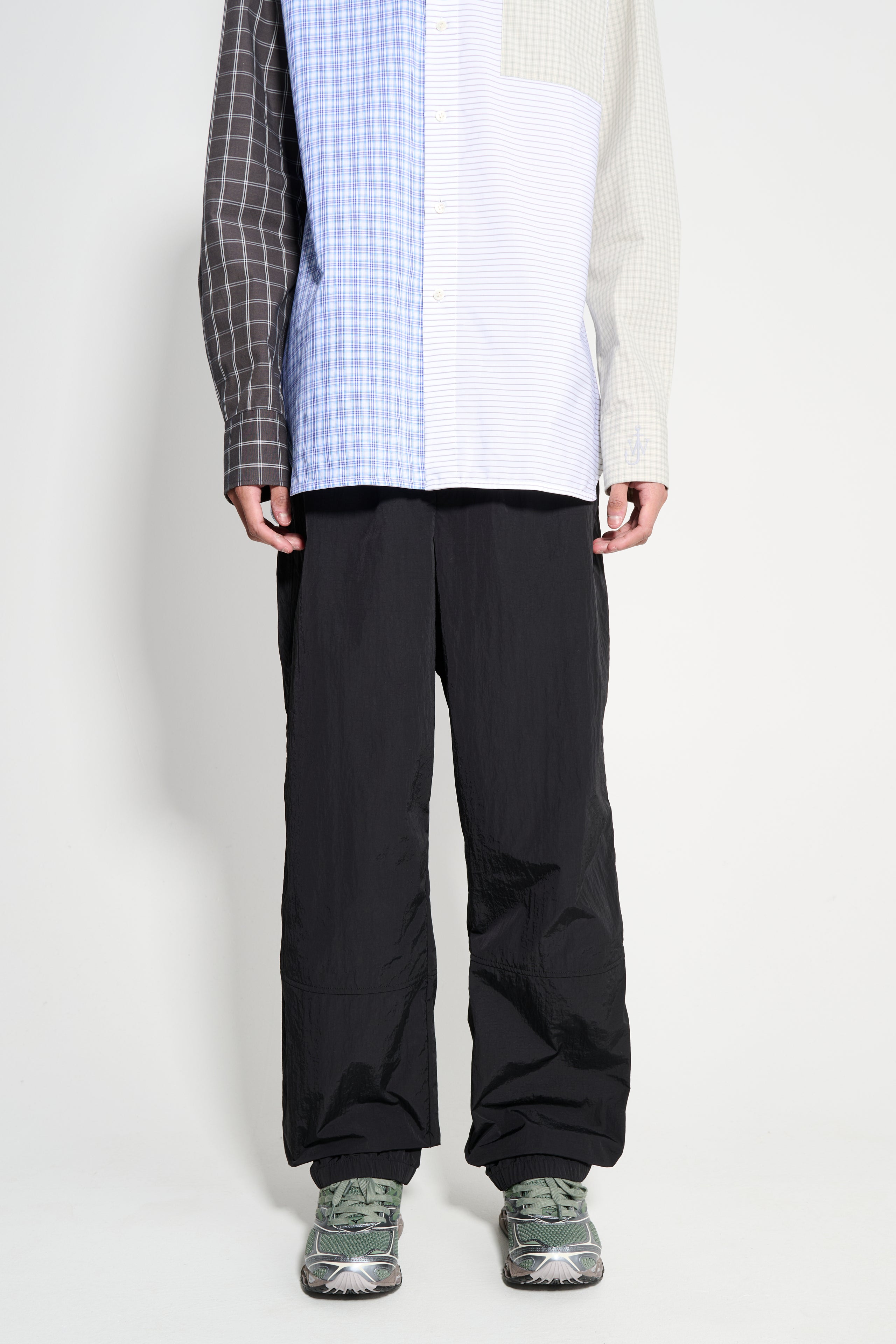 JW Anderson Panelled Joggers Black