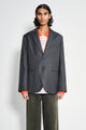 JW Anderson Tailored Jacket Mid Grey Melange