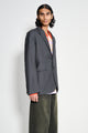 JW Anderson Tailored Jacket Mid Grey Melange