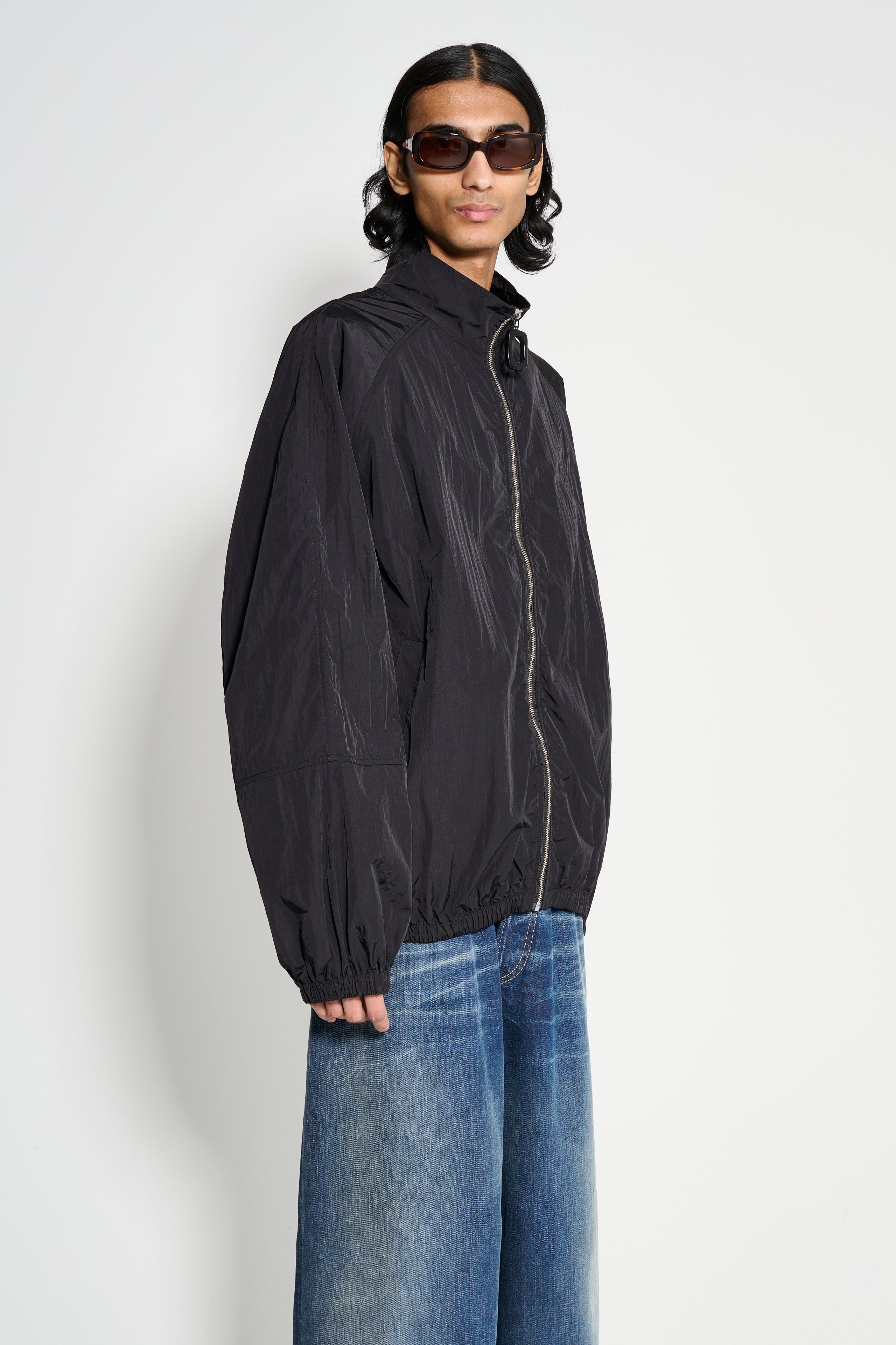 JW Anderson Raglan Sleeve Track Jacket Black