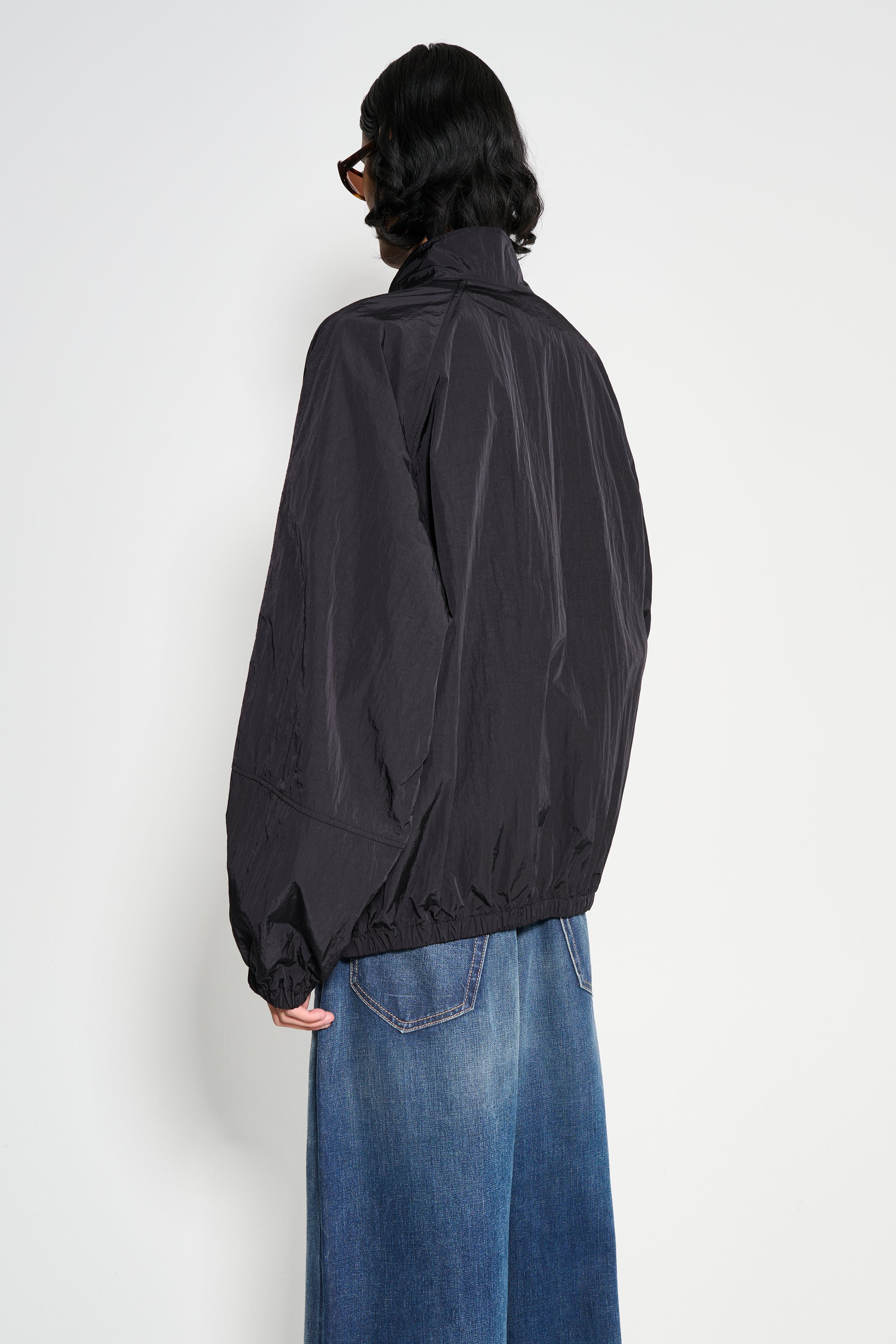 JW Anderson Raglan Sleeve Track Jacket Black