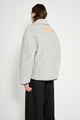 JW Anderson Contrast Trim Casual Jacket Grey Melange