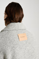 JW Anderson Contrast Trim Casual Jacket Grey Melange