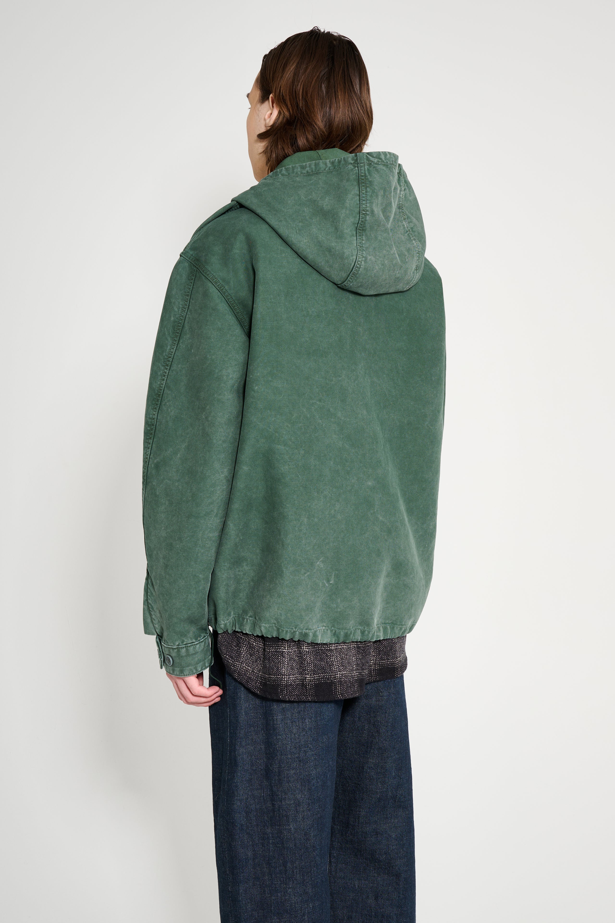 JW Anderson Garment Dye Anorak Pine