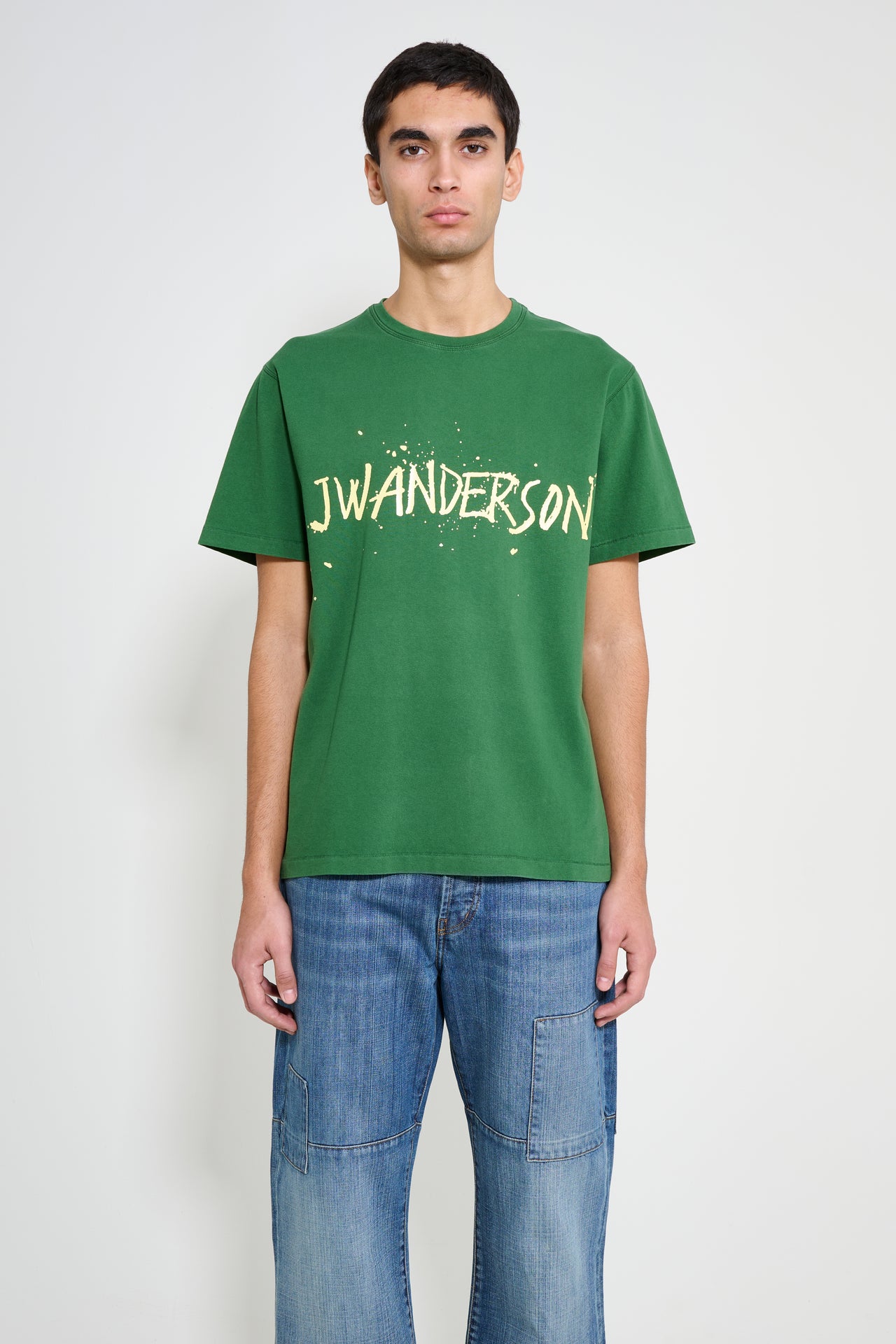 JW Anderson Circular T-shirt Green