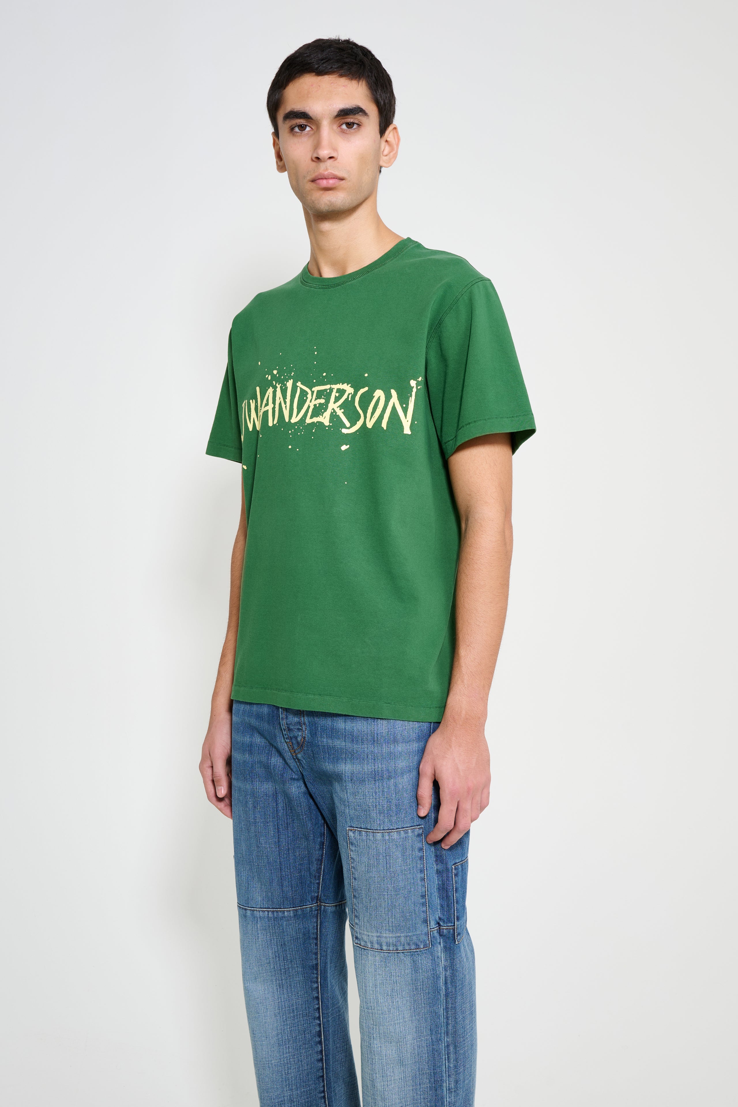 JW Anderson Circular T-shirt Green