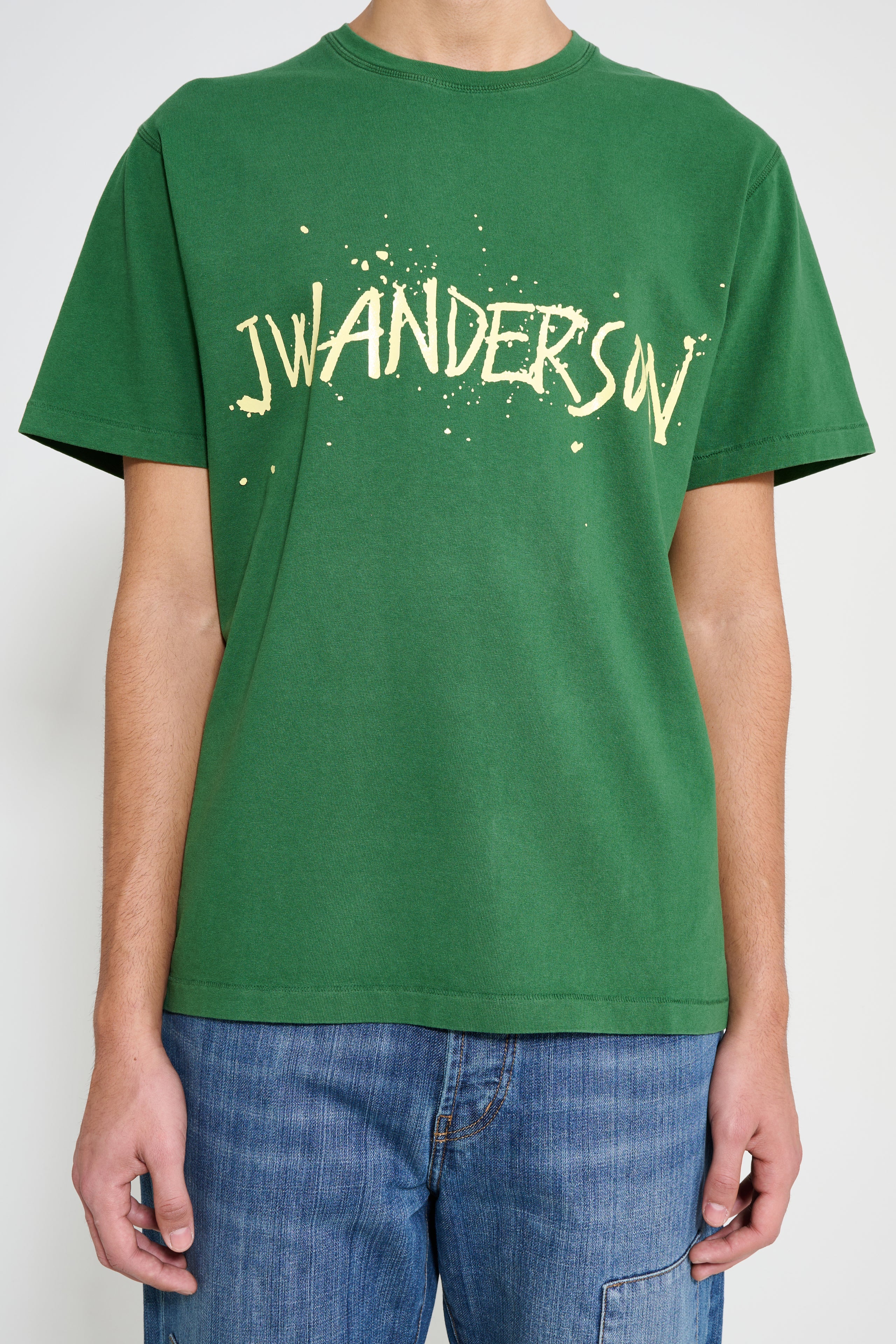 JW Anderson Circular T-shirt Green