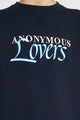 JW Anderson Anonymous Lovers Sweatshirt Washed Black