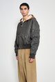 JW Anderson Hooded Bomber Jacket Dark Khaki