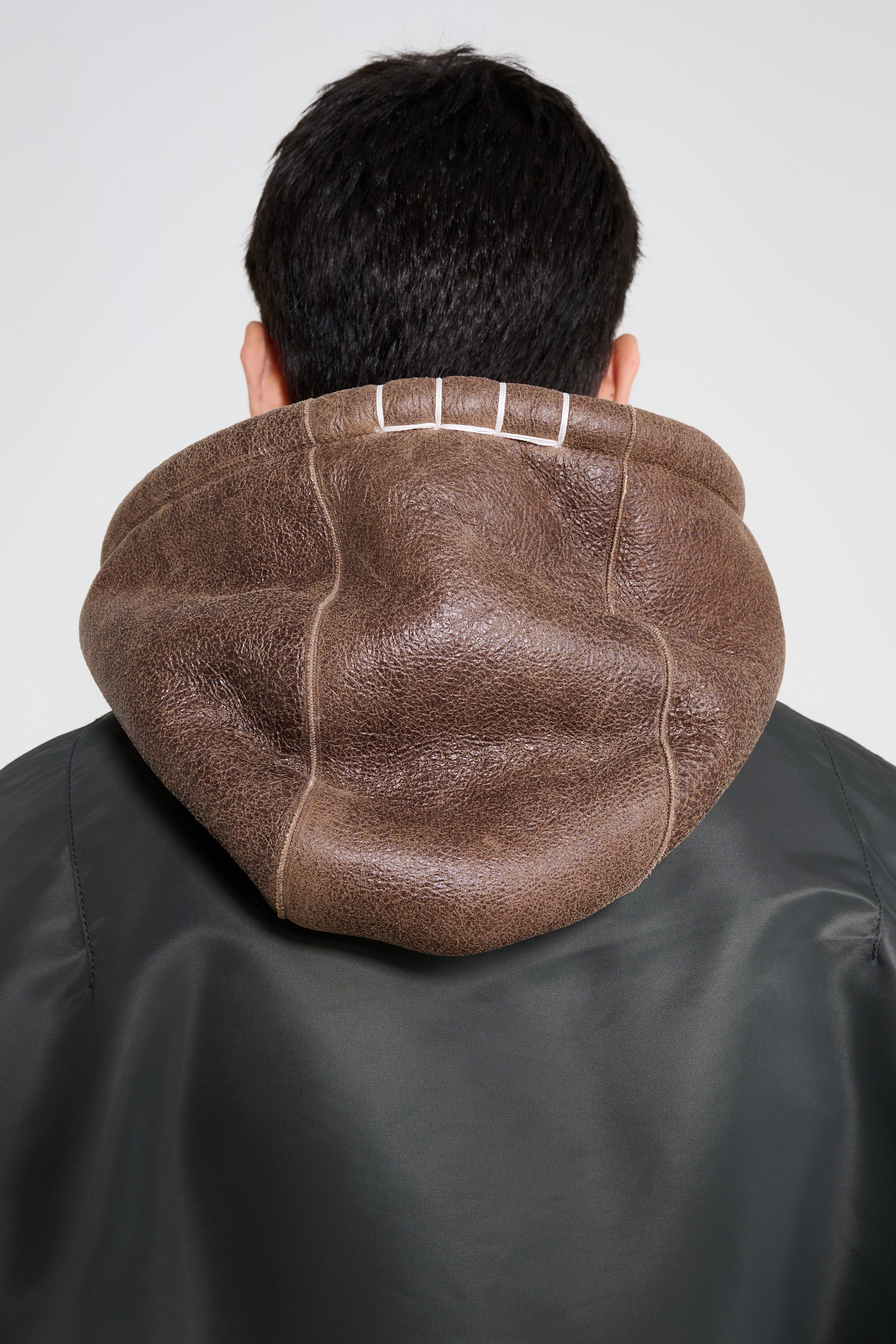 JW Anderson Hooded Bomber Jacket Dark Khaki