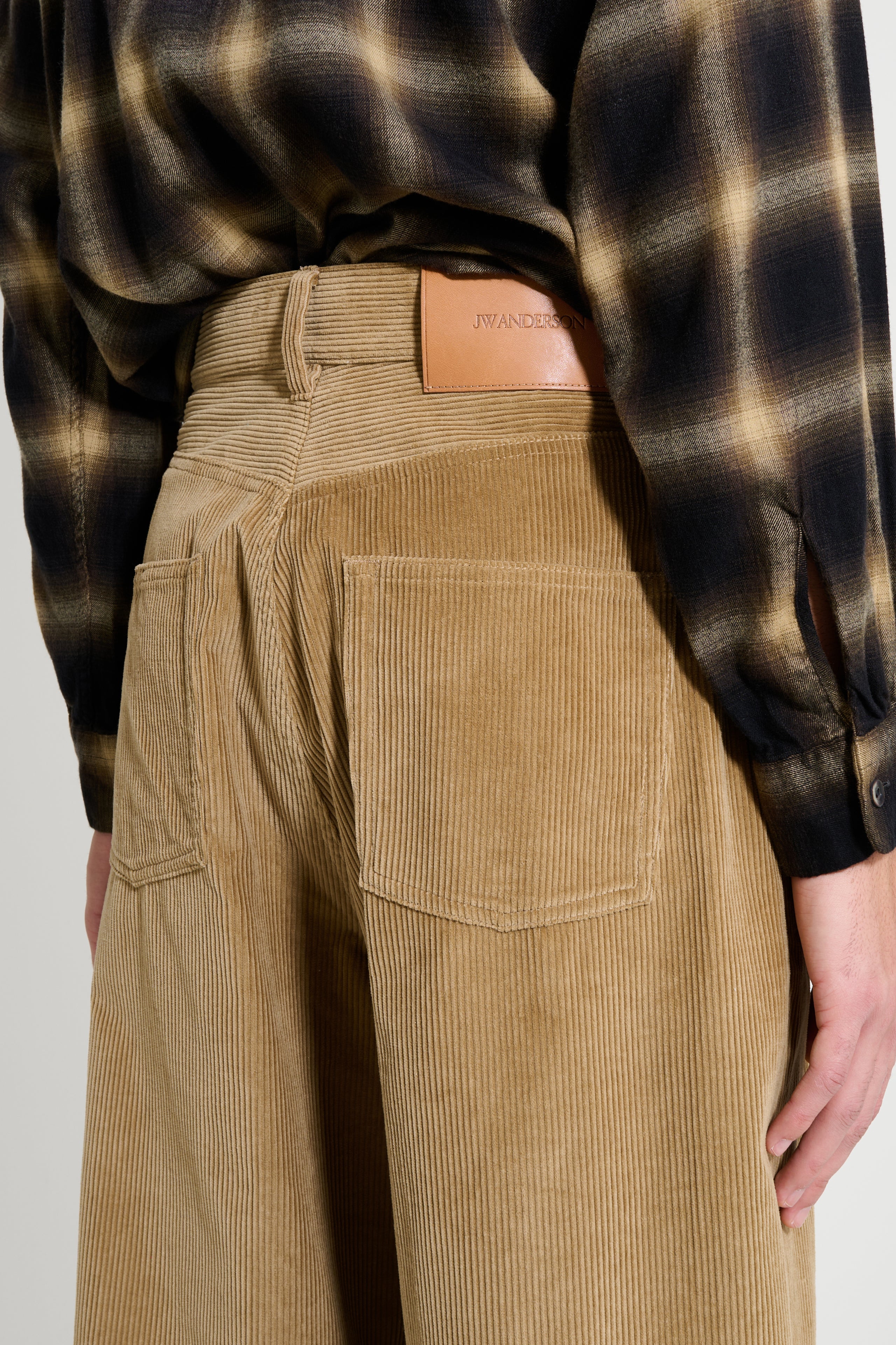 JW Anderson Single Pleat Trouser Biscuit