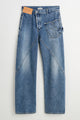 JW Anderson Twisted Workwear Jeans Mid Blue