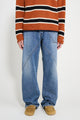 JW Anderson Twisted Workwear Jeans Mid Blue