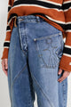 JW Anderson Twisted Workwear Jeans Mid Blue