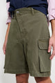 JW Anderson Twisted Patch Pocket Shorts Khaki