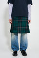 JW Anderson Kilt Forest Green
