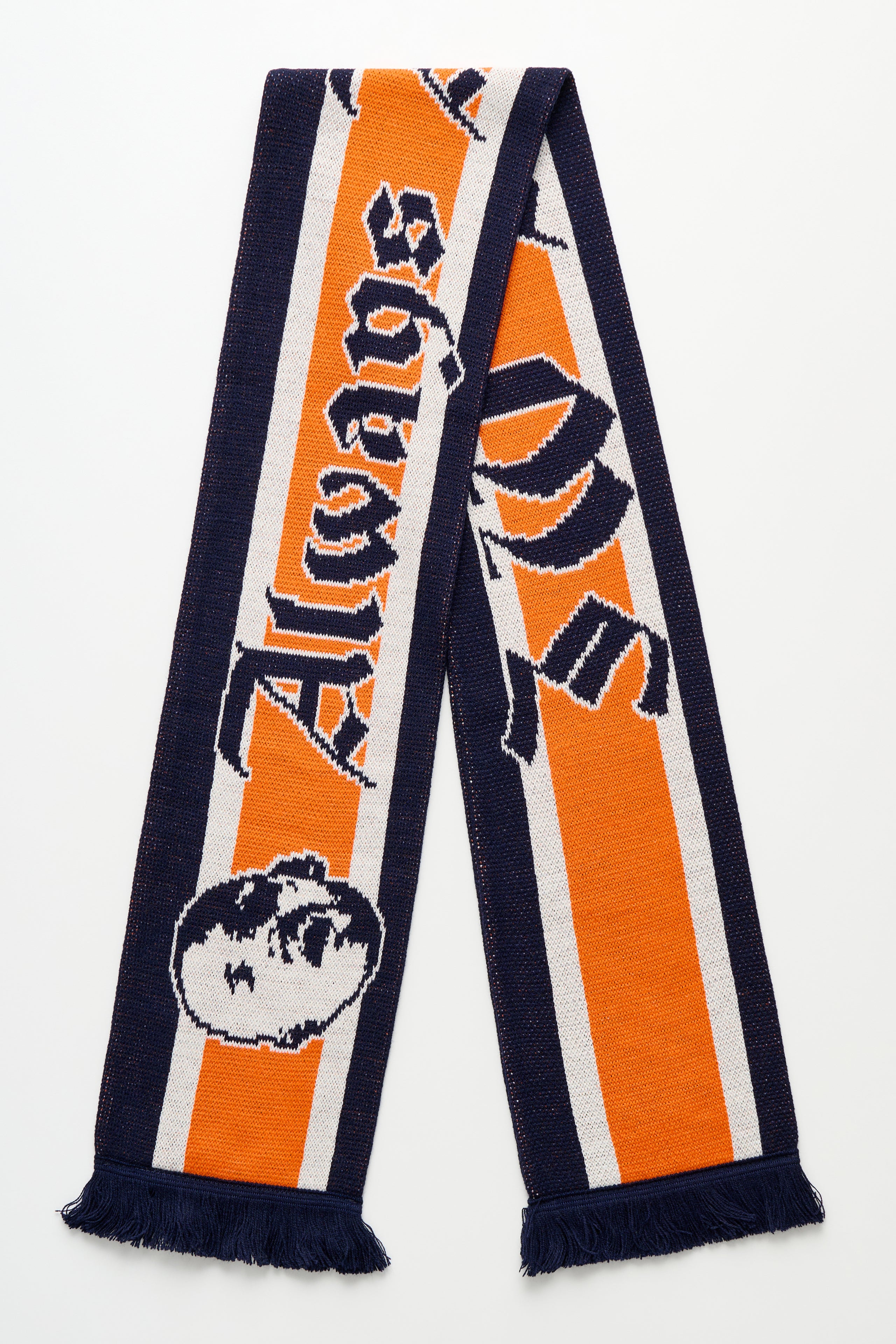 JW Anderson Winner Football Scarf Orange