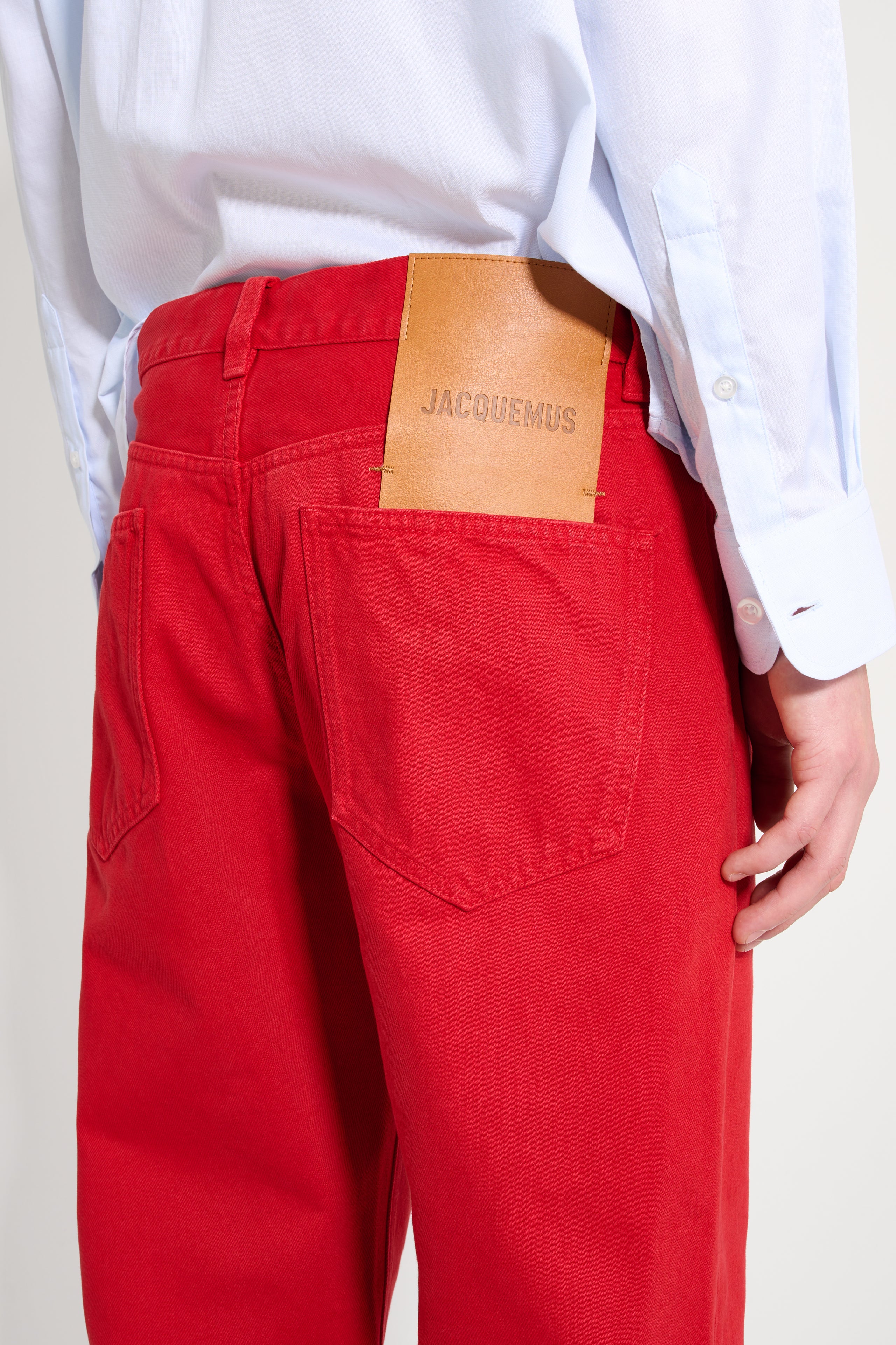 Jacquemus Le De Nîmes Droit Red