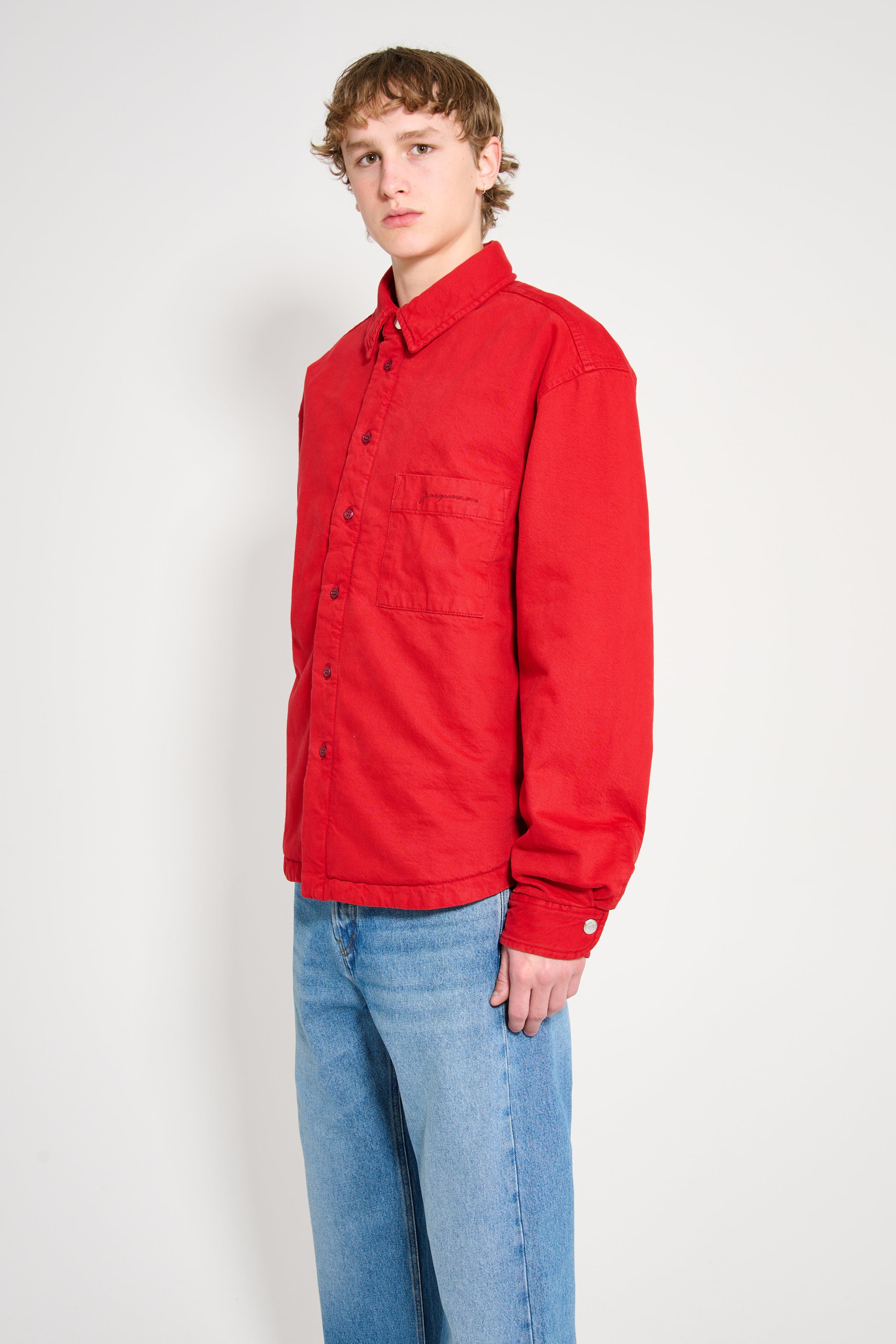 Jacquemus La Chemise Boulanger Red