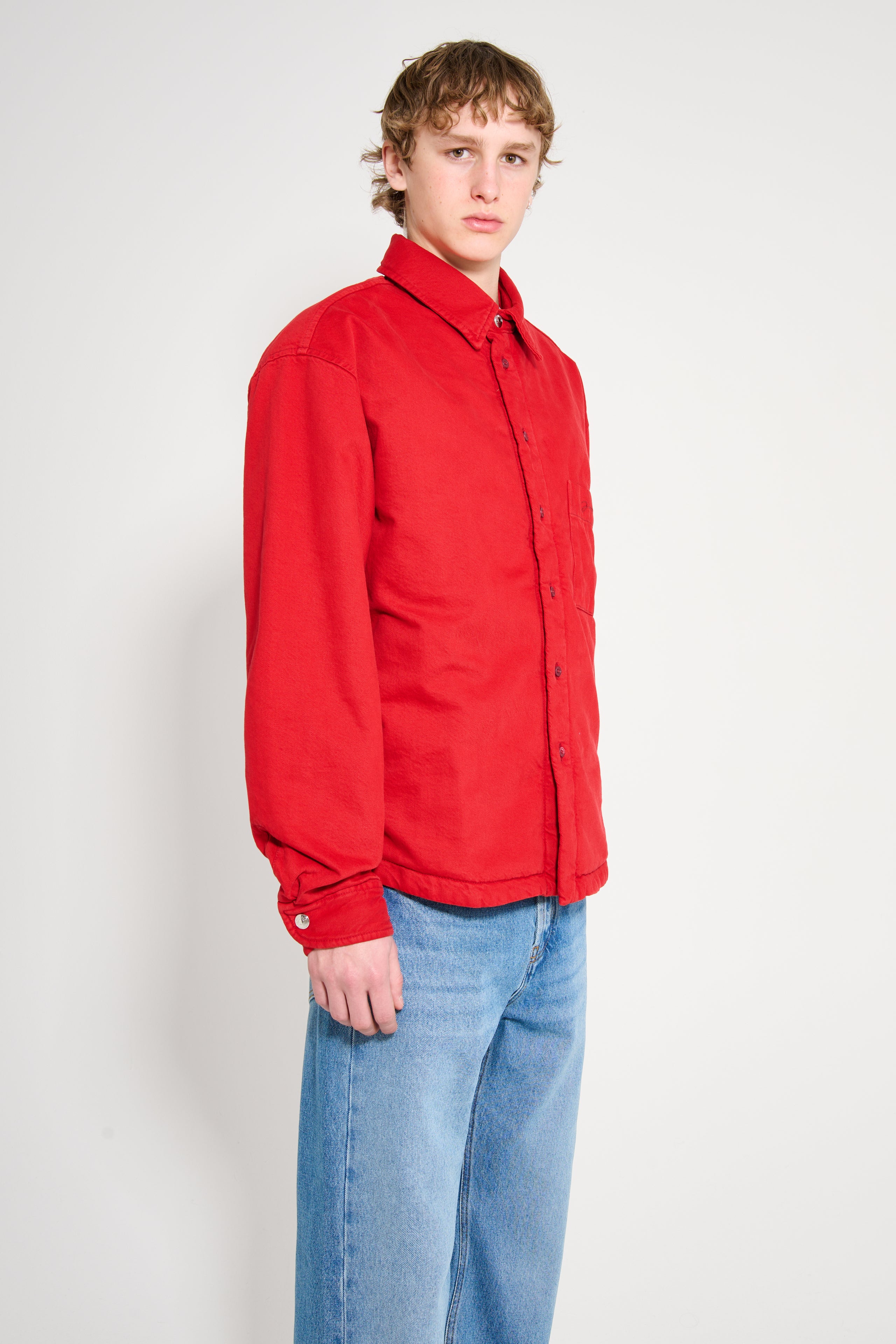 Jacquemus La Chemise Boulanger Red