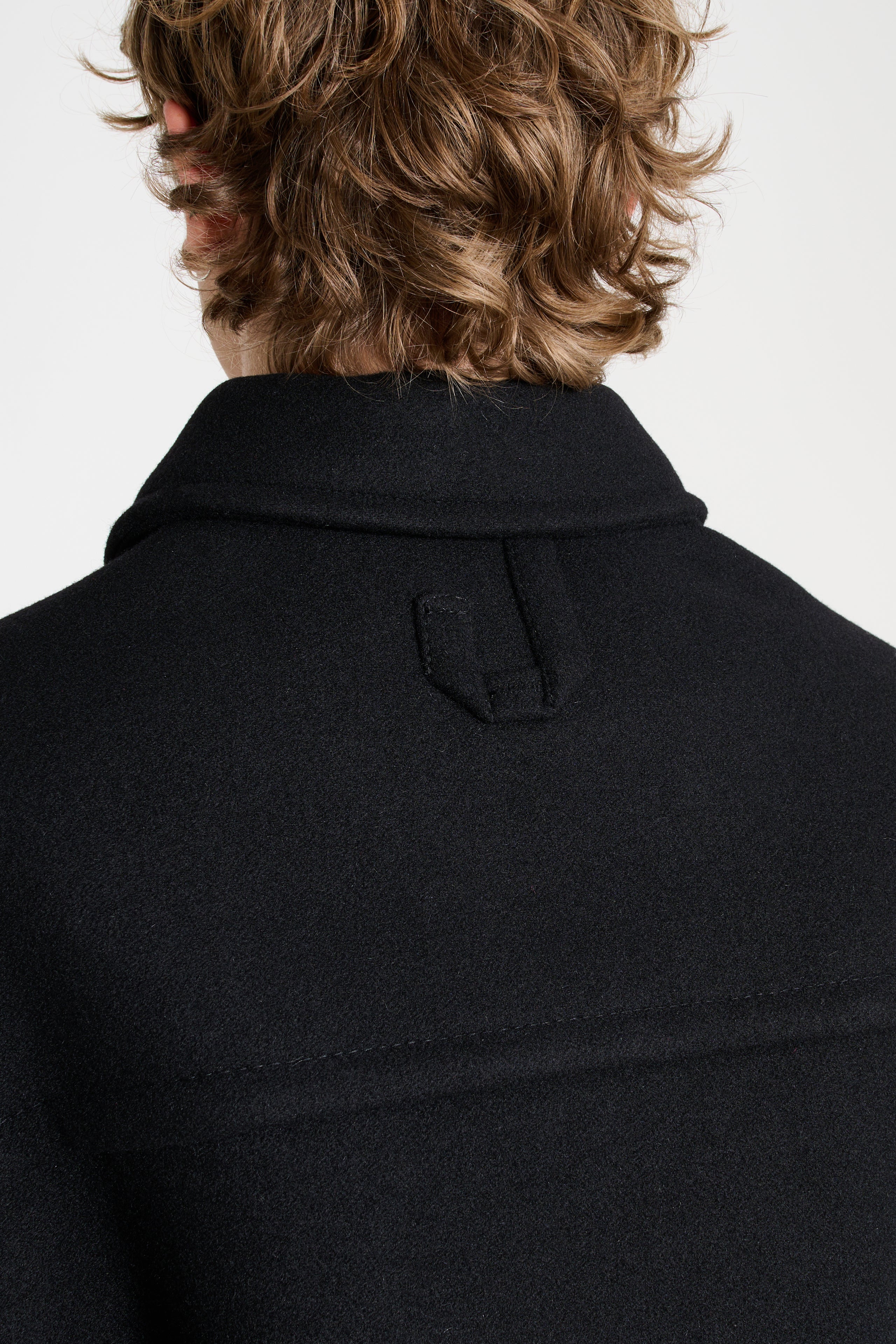 Jacquemus Le Manteau Court Black