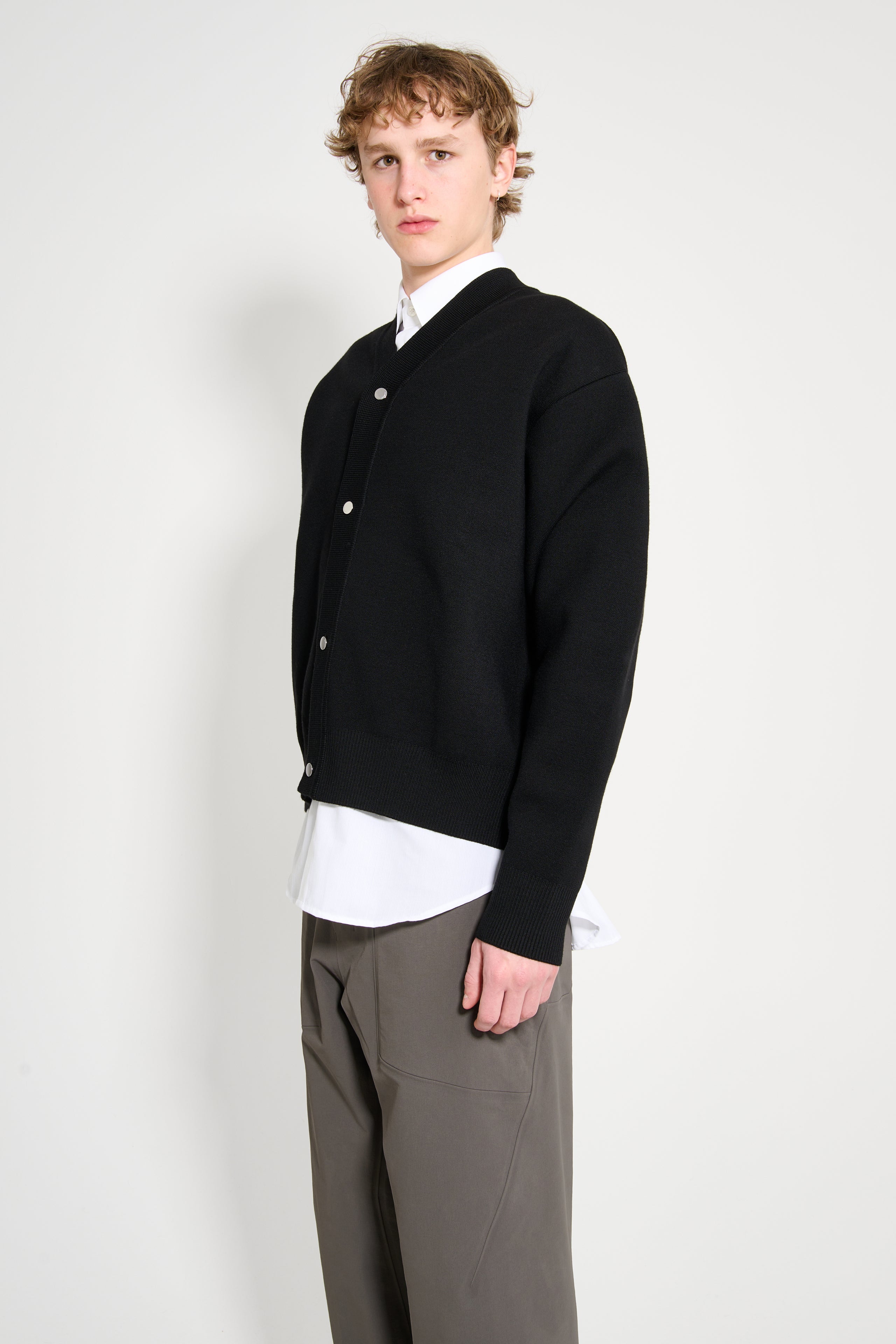 Jacquemus Le Cardigan Boutonne Black