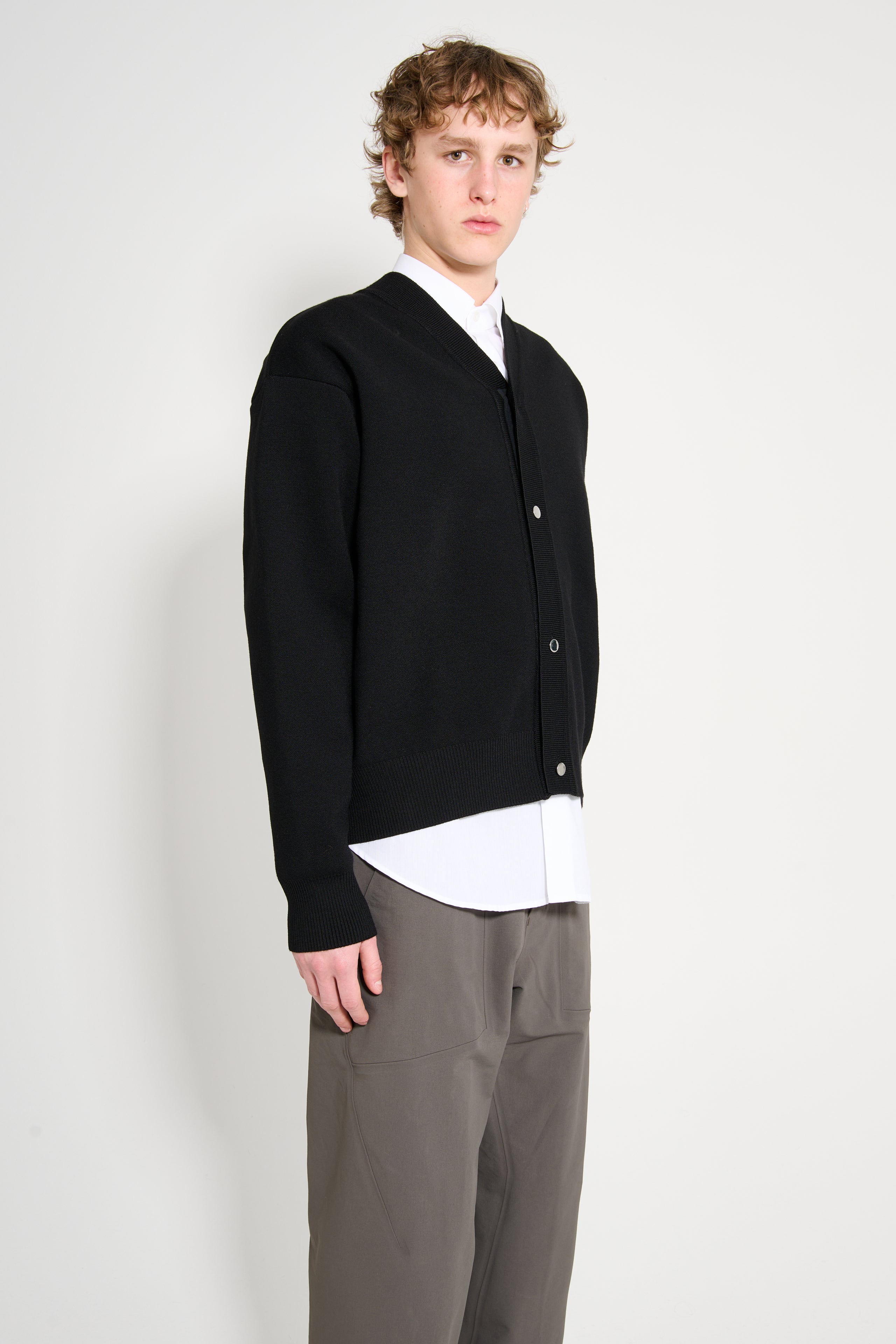 Jacquemus Le Cardigan Boutonne Black