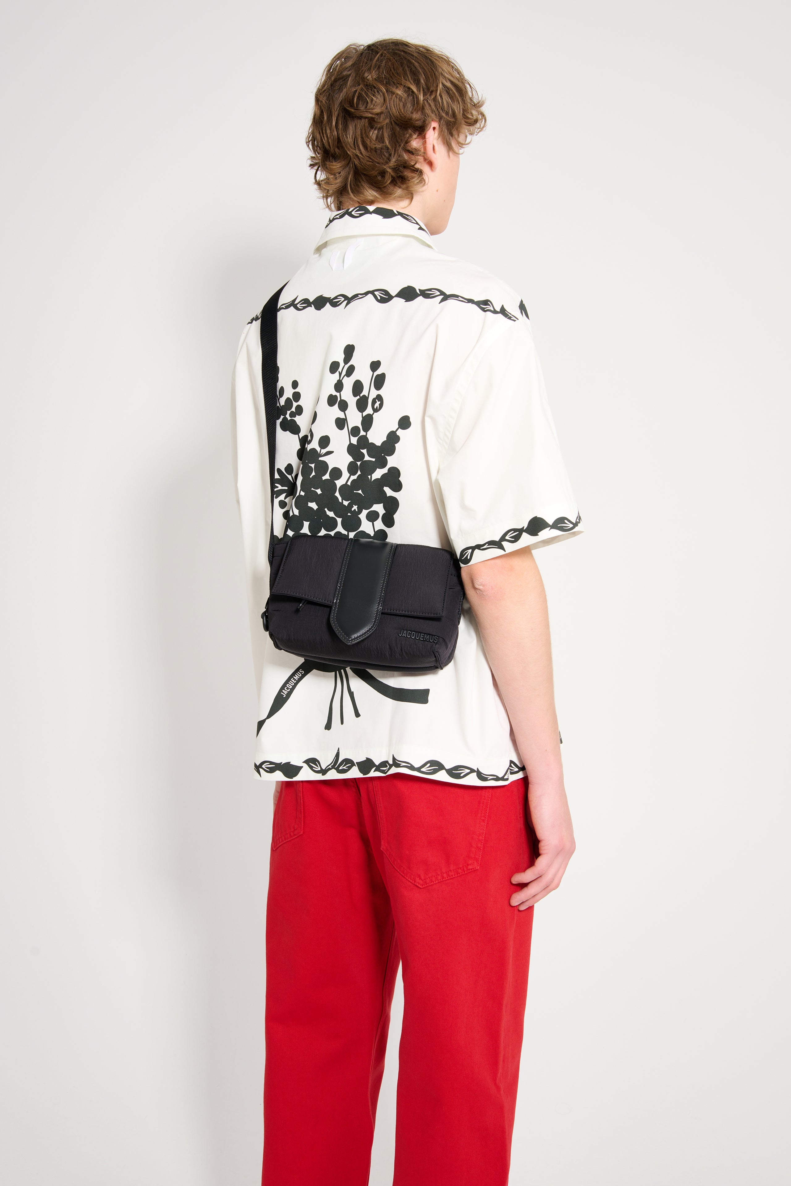 Jacquemus Le Petit Messenger Bambin Black