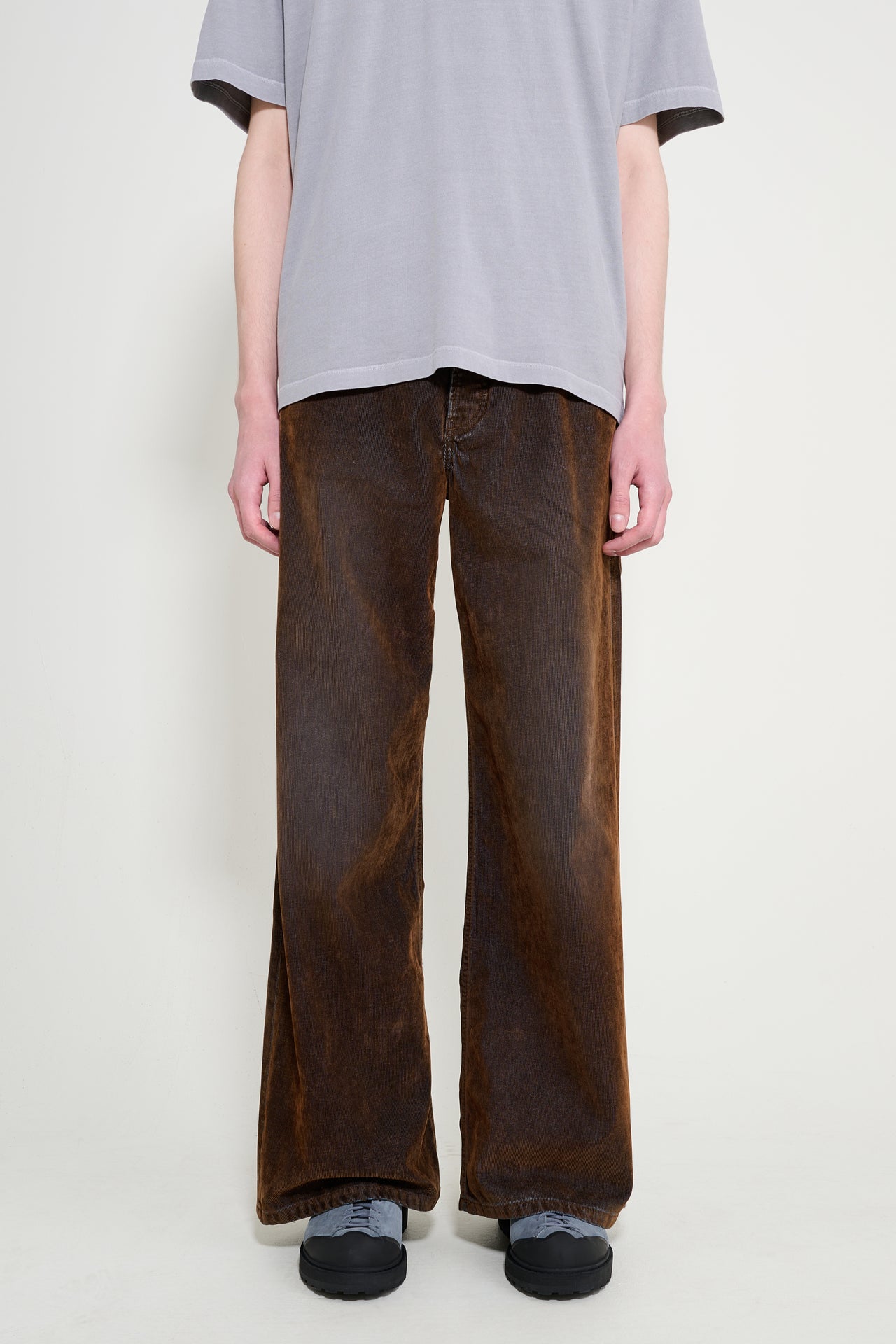 Jeanerica Gion Brown Flock Corduroy Usata