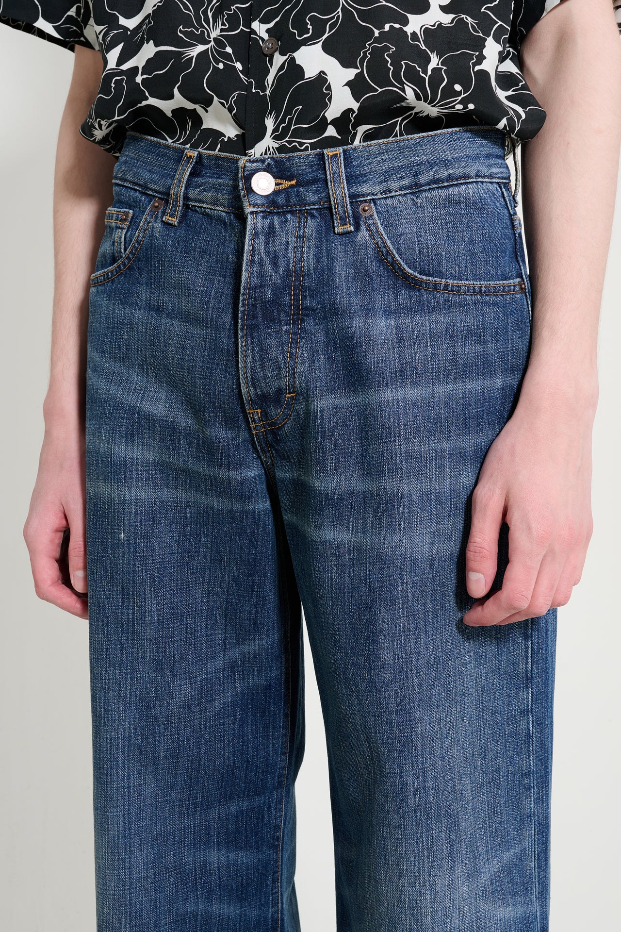 Jeanerica Gion Dark Blue Righe
