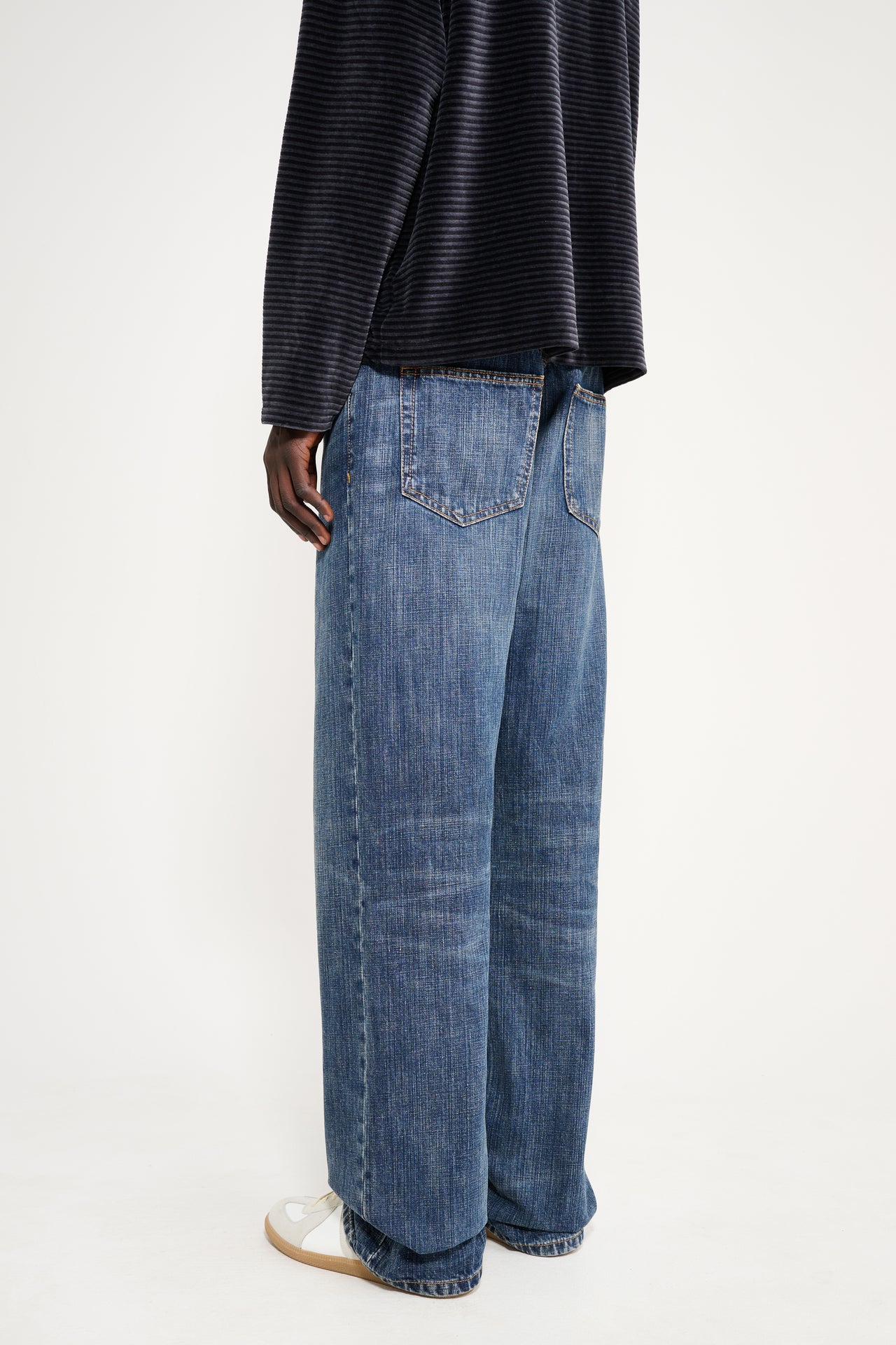 Jeanerica Vega Dark Blue Righe
