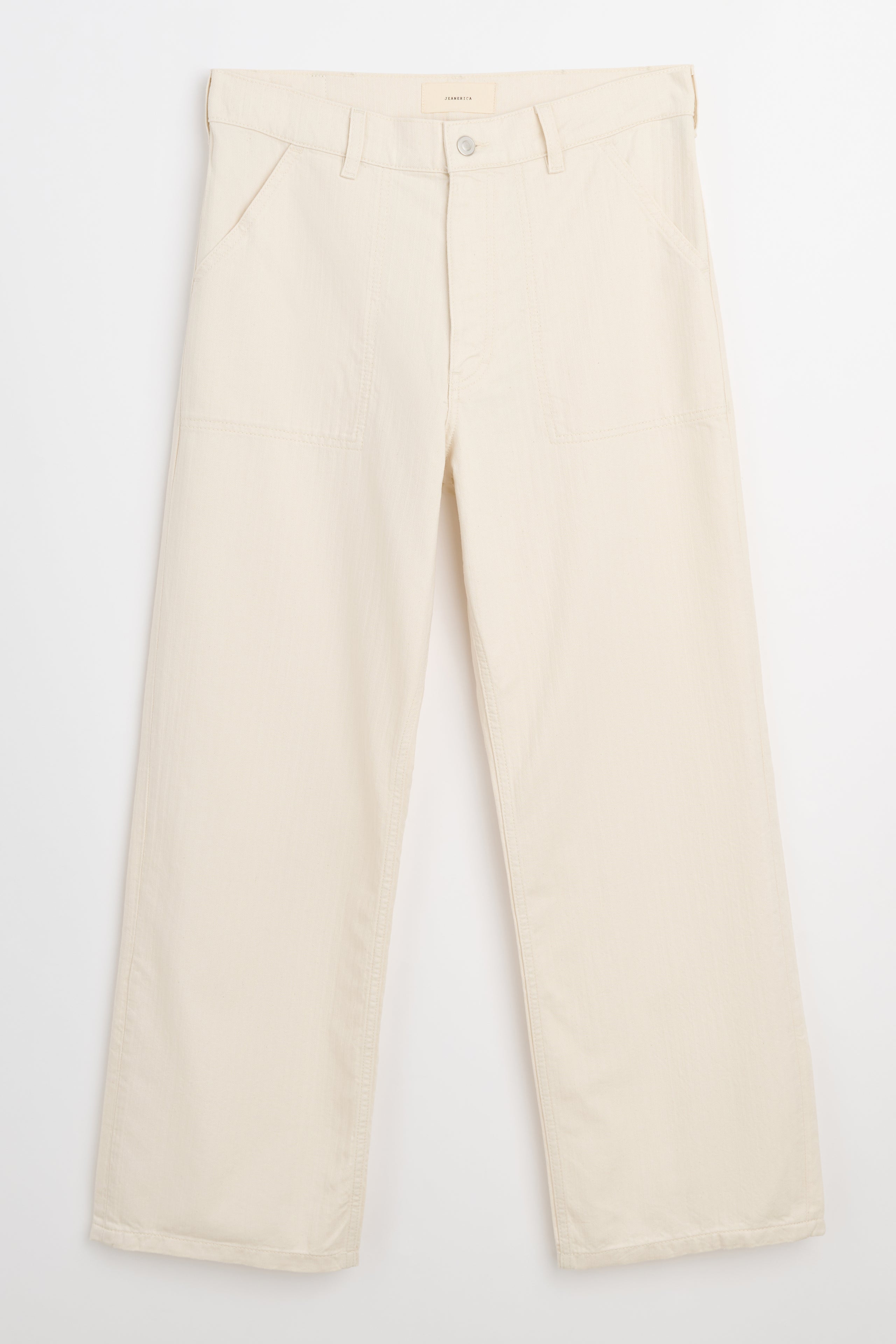 Jeanerica Genua Worker Chino Chevron Ecru