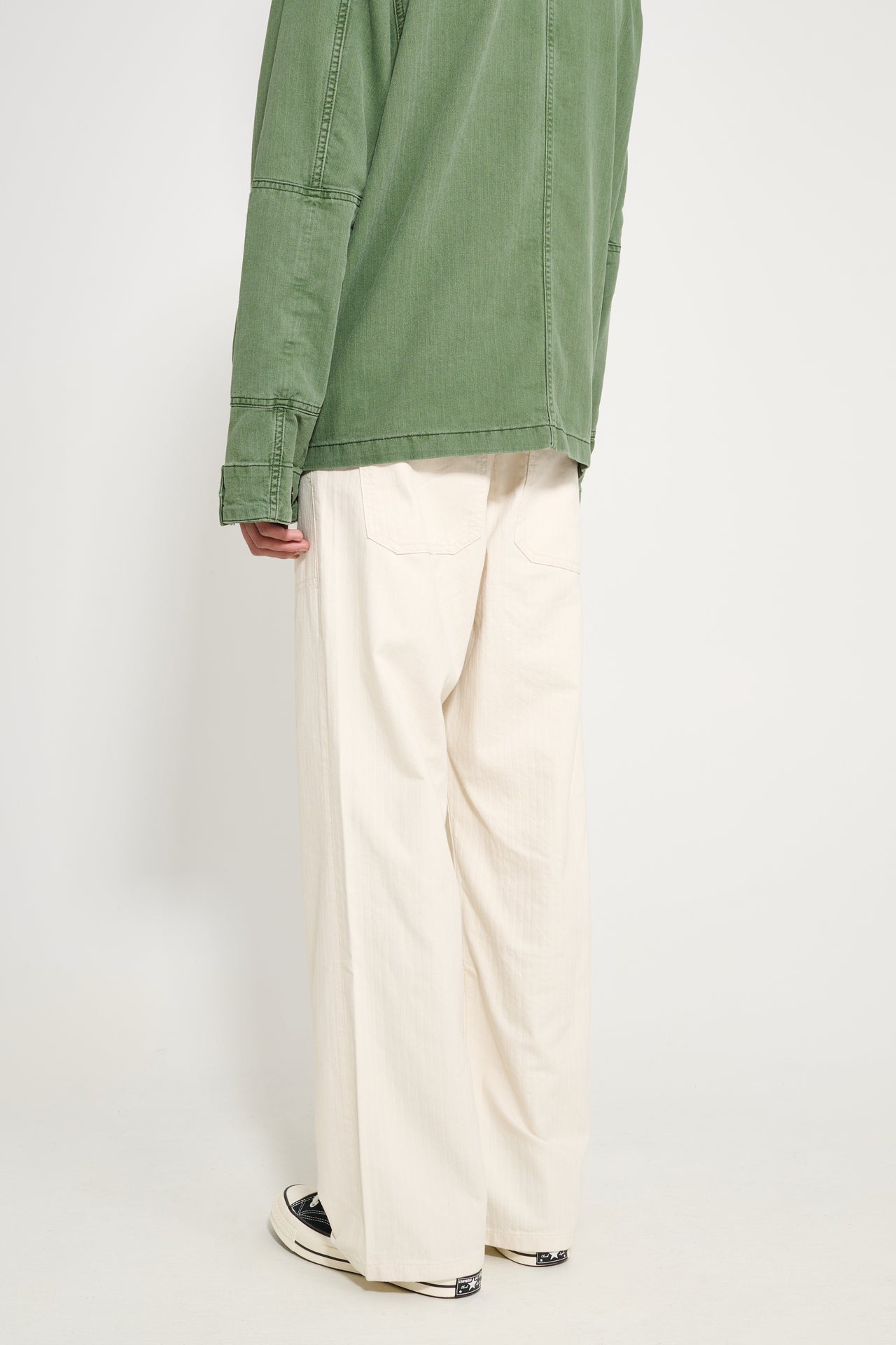 Jeanerica Genua Worker Chino Chevron Ecru