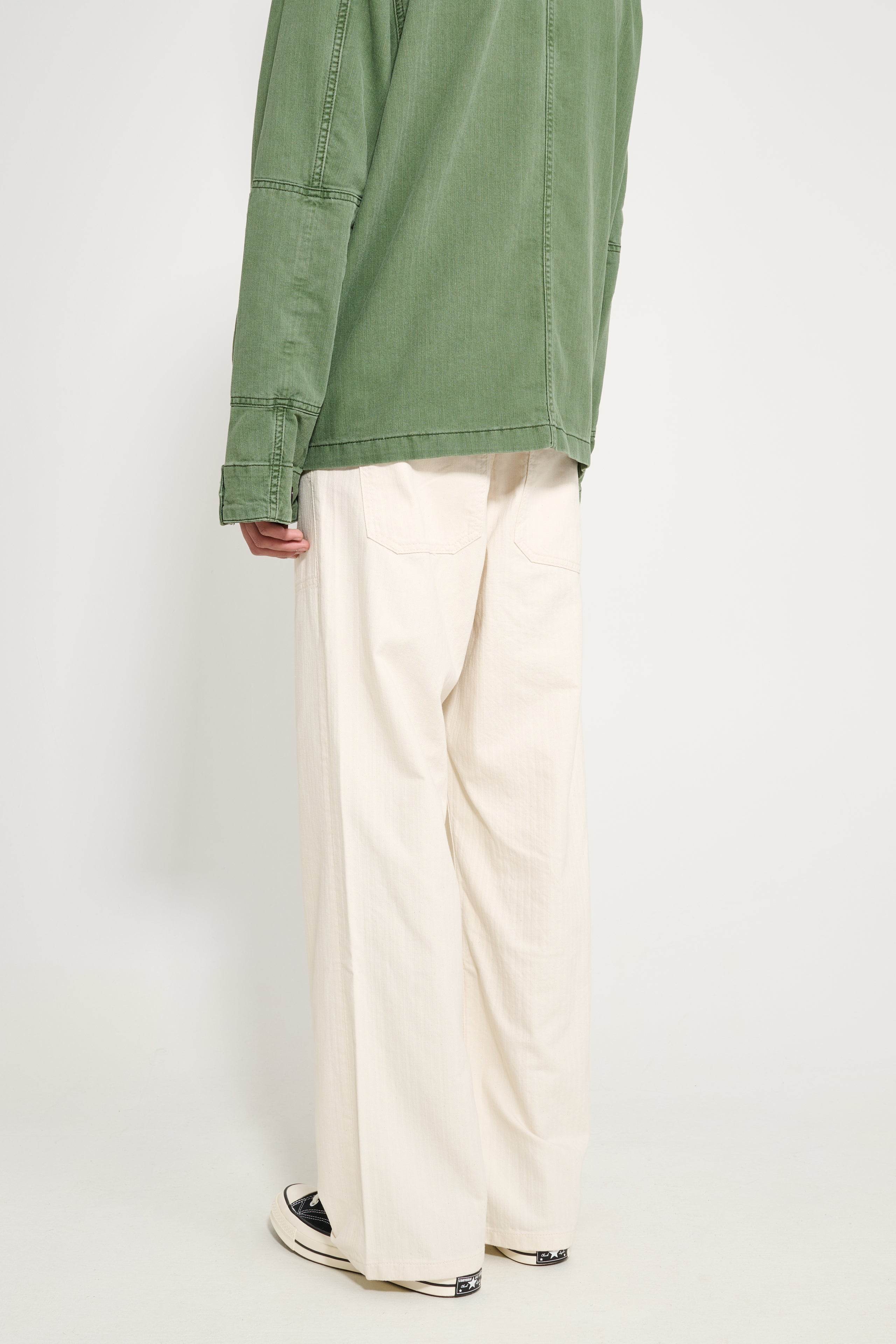 Jeanerica Genua Worker Chino Chevron Ecru