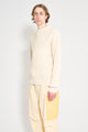 Jil Sander CN LS Jumper Chalk