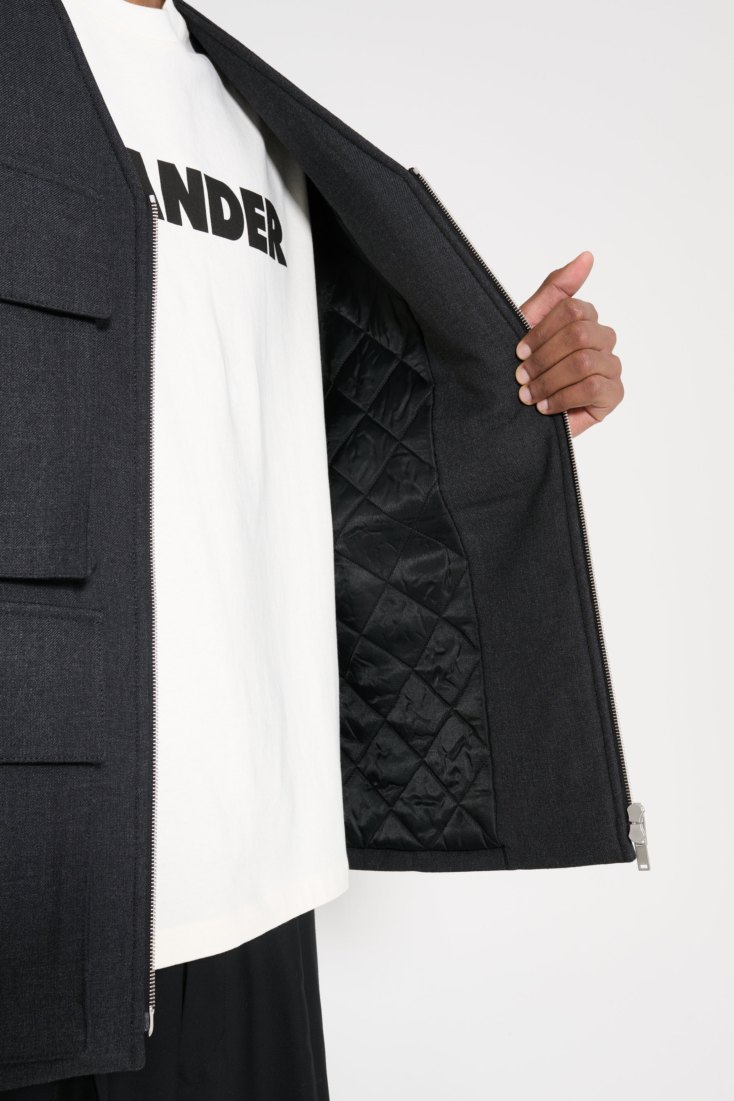 Jil Sander Padded Utility Vest