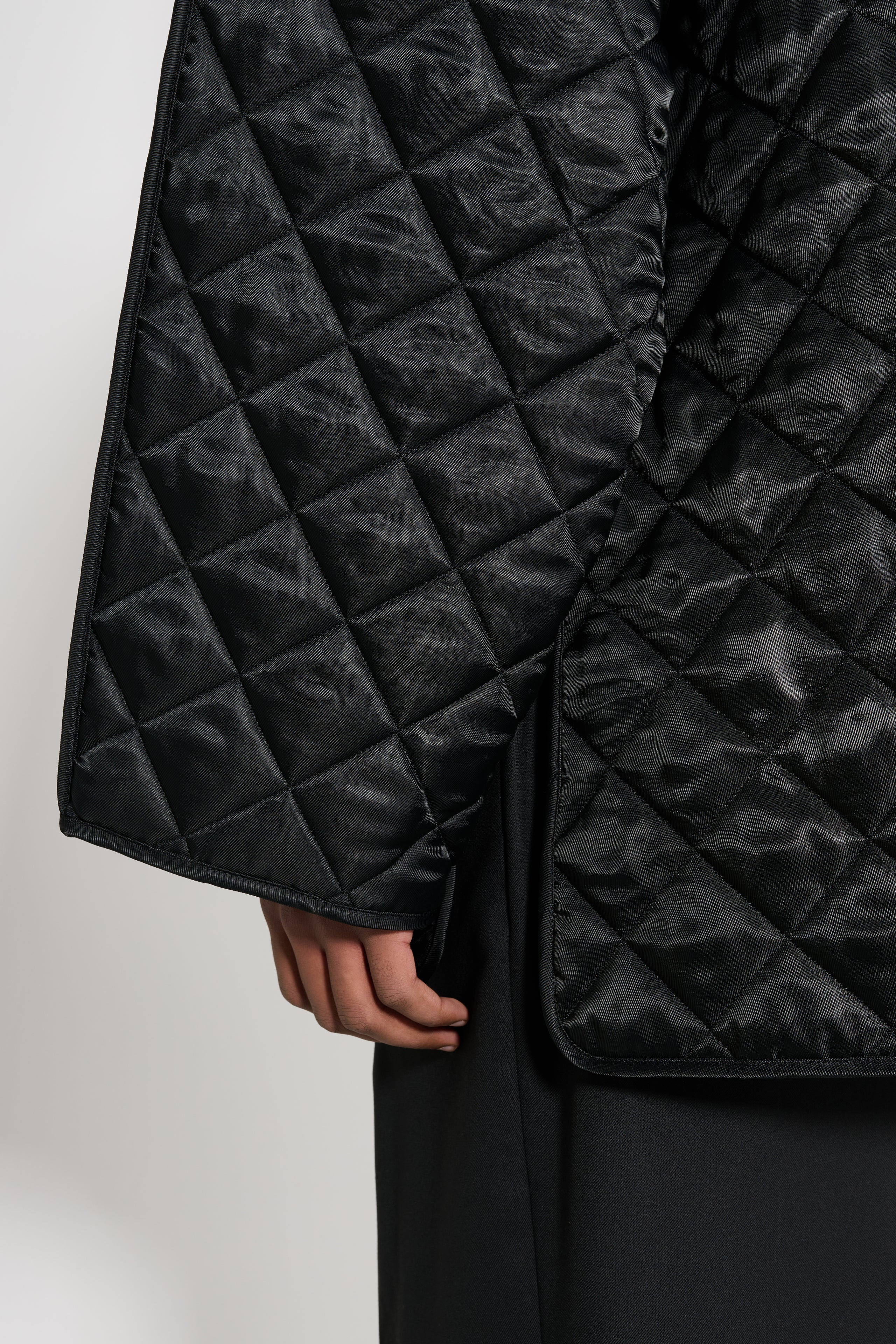 Jil Sander Quilted Jacket Black