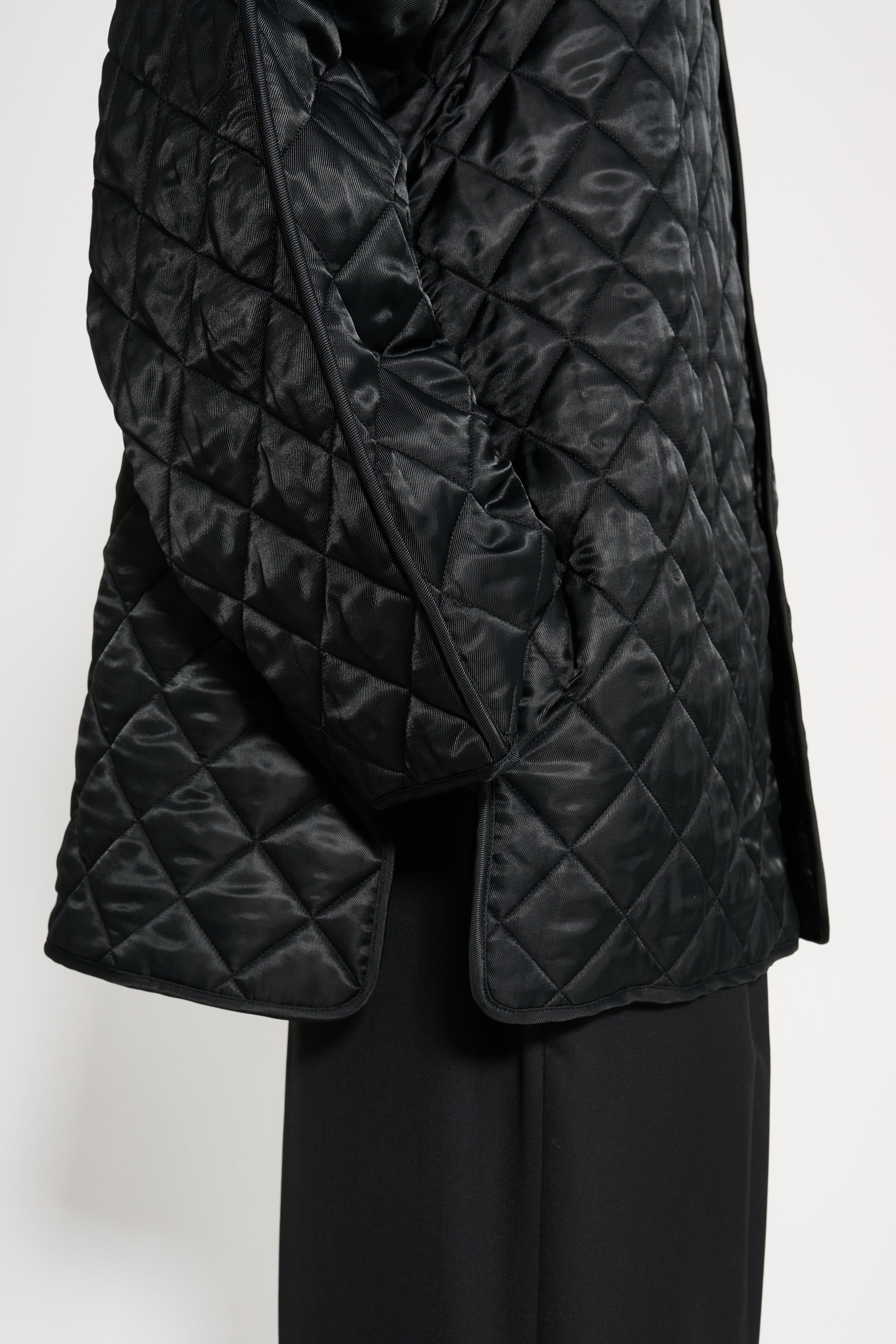 Jil Sander Quilted Jacket Black