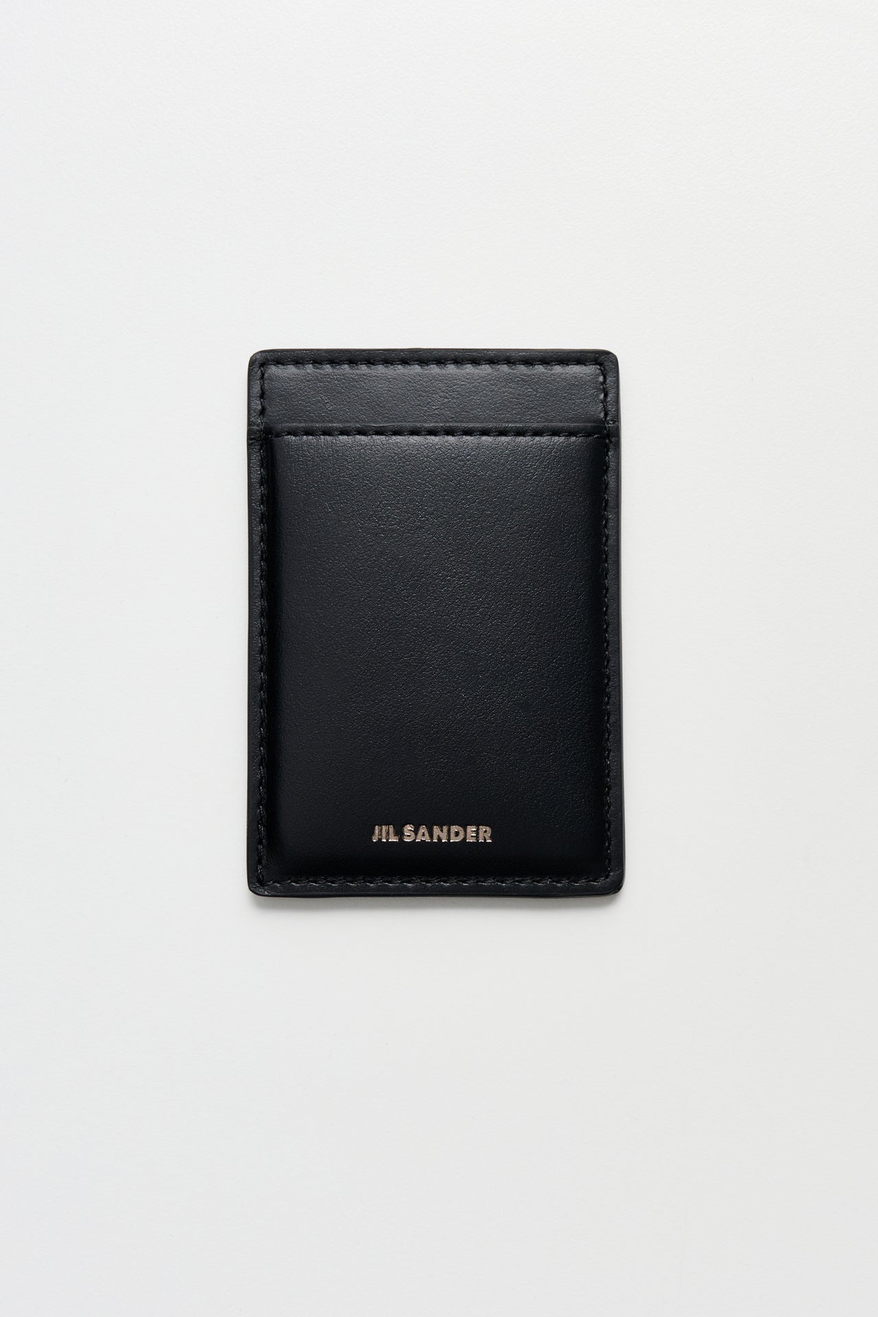 Jil Sander Magnetic Card Holder Black