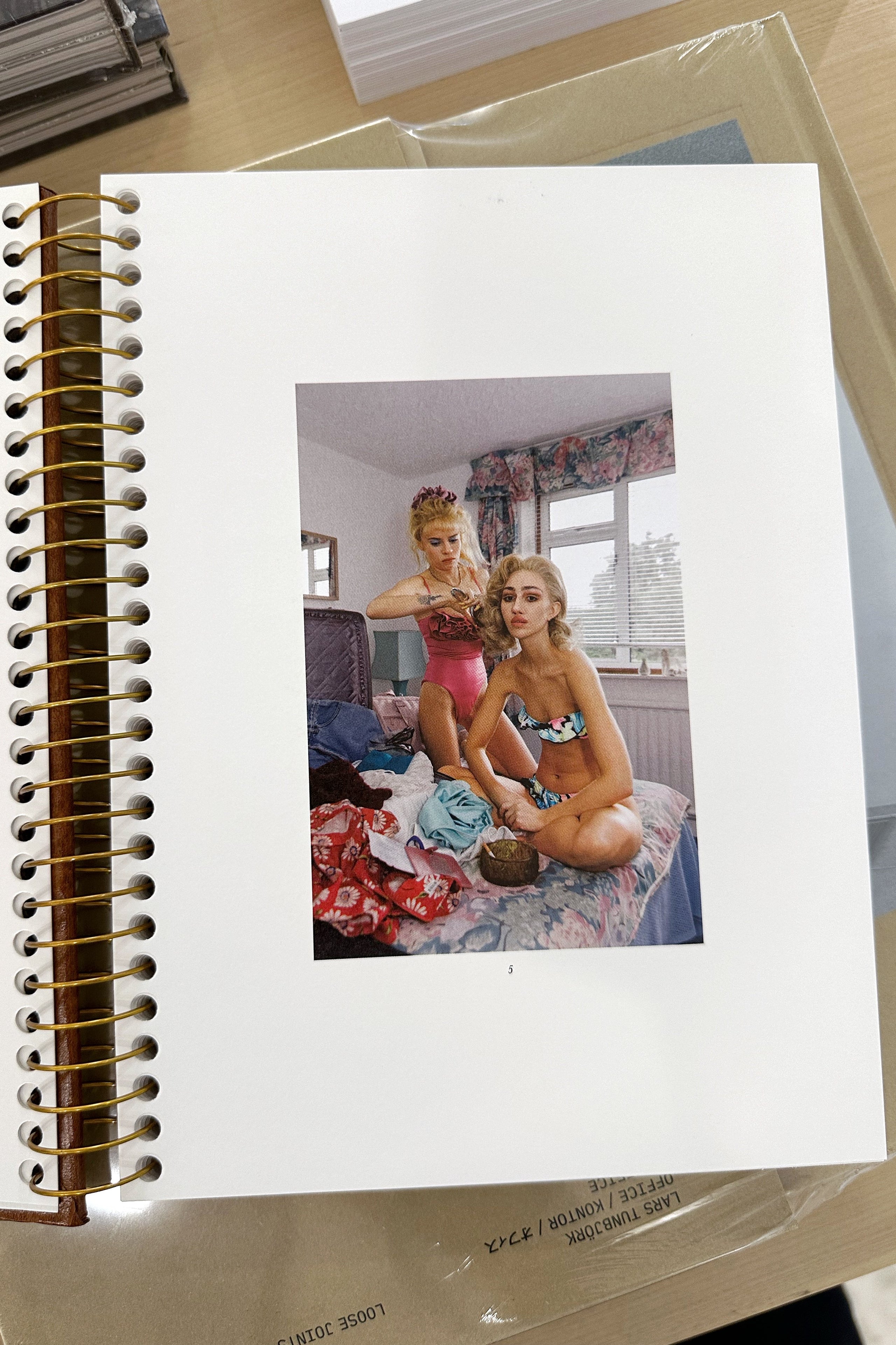 Julie Ballard by Nadia Lee Cohen and Martin Parr