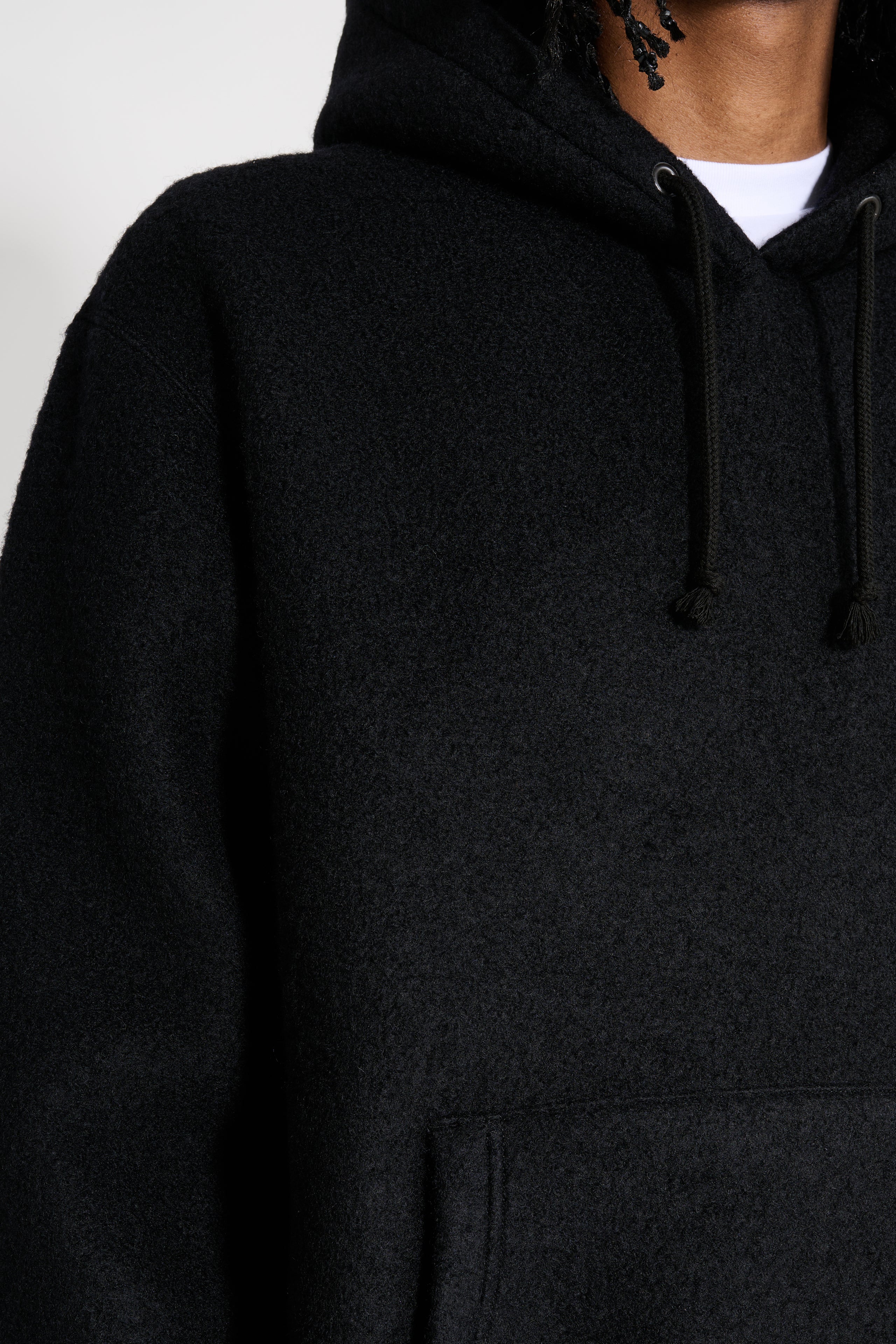 Junya Watanabe MAN Hooded Sweatshirt Black