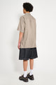 Junya Watanabe MAN Wide Leg Pleated Shorts Black