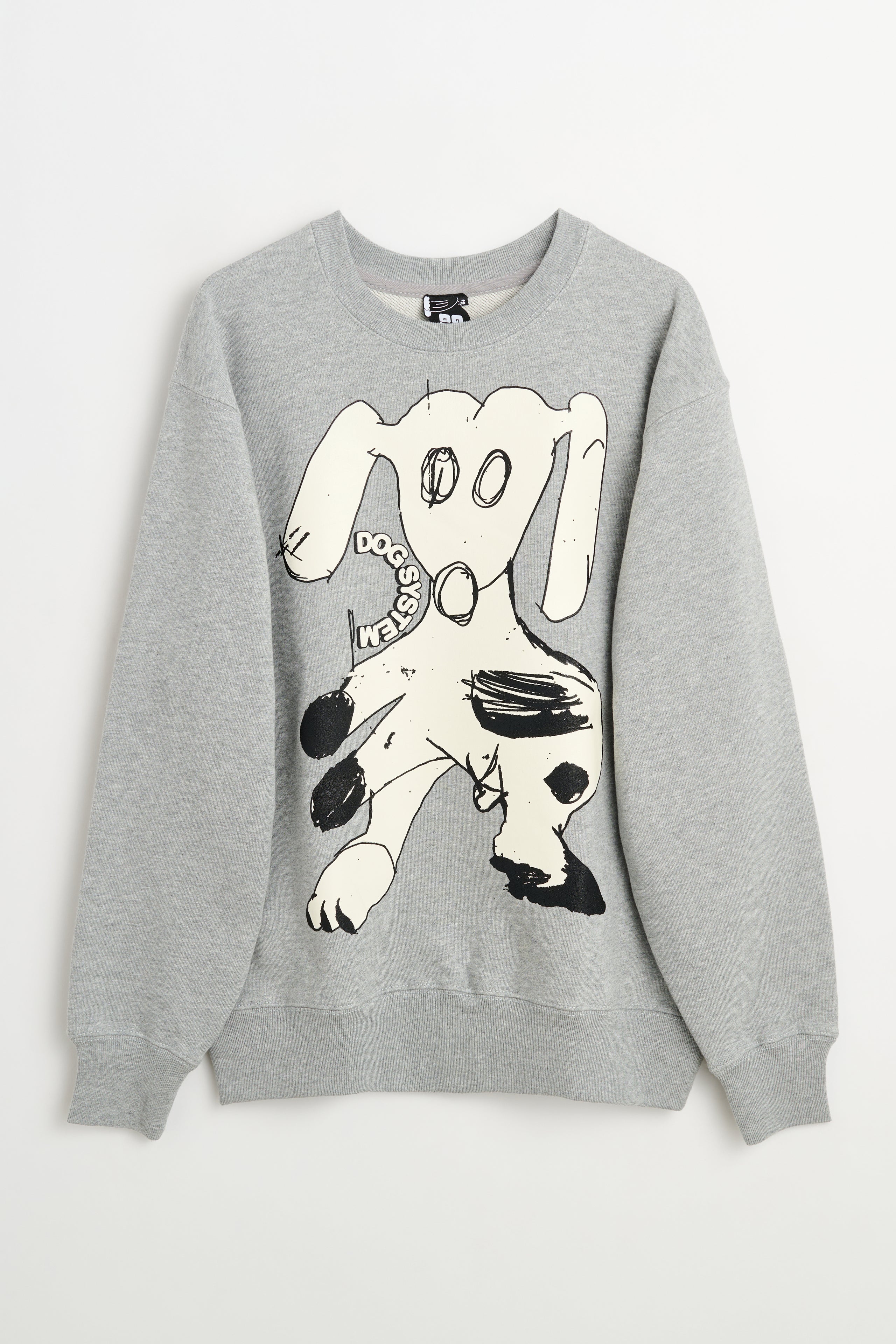 Leomi Sadler 'Dog System' Sweatshirt Grey