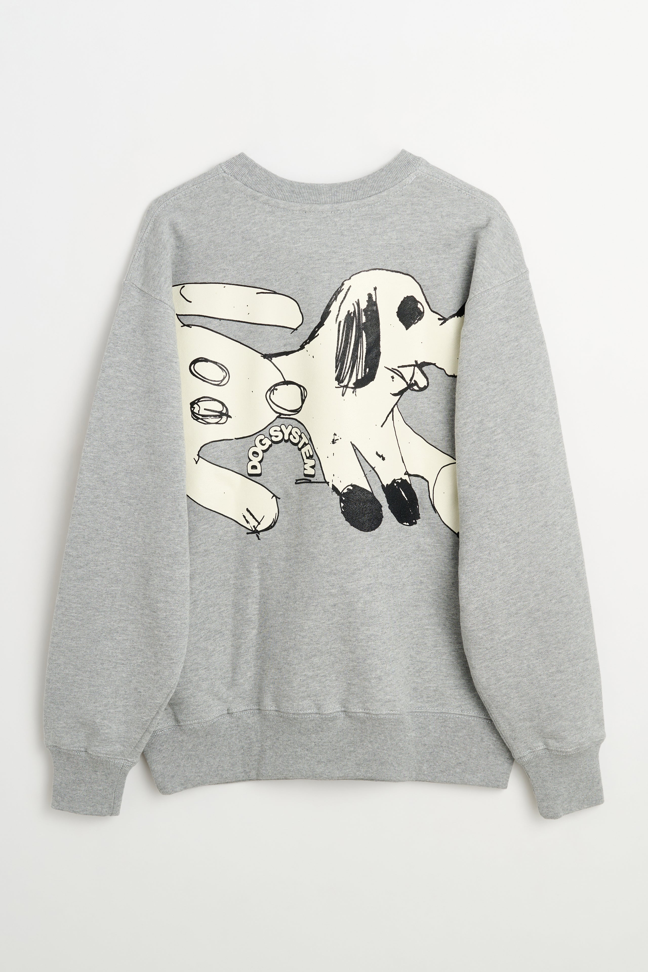 Leomi Sadler 'Dog System' Sweatshirt Grey