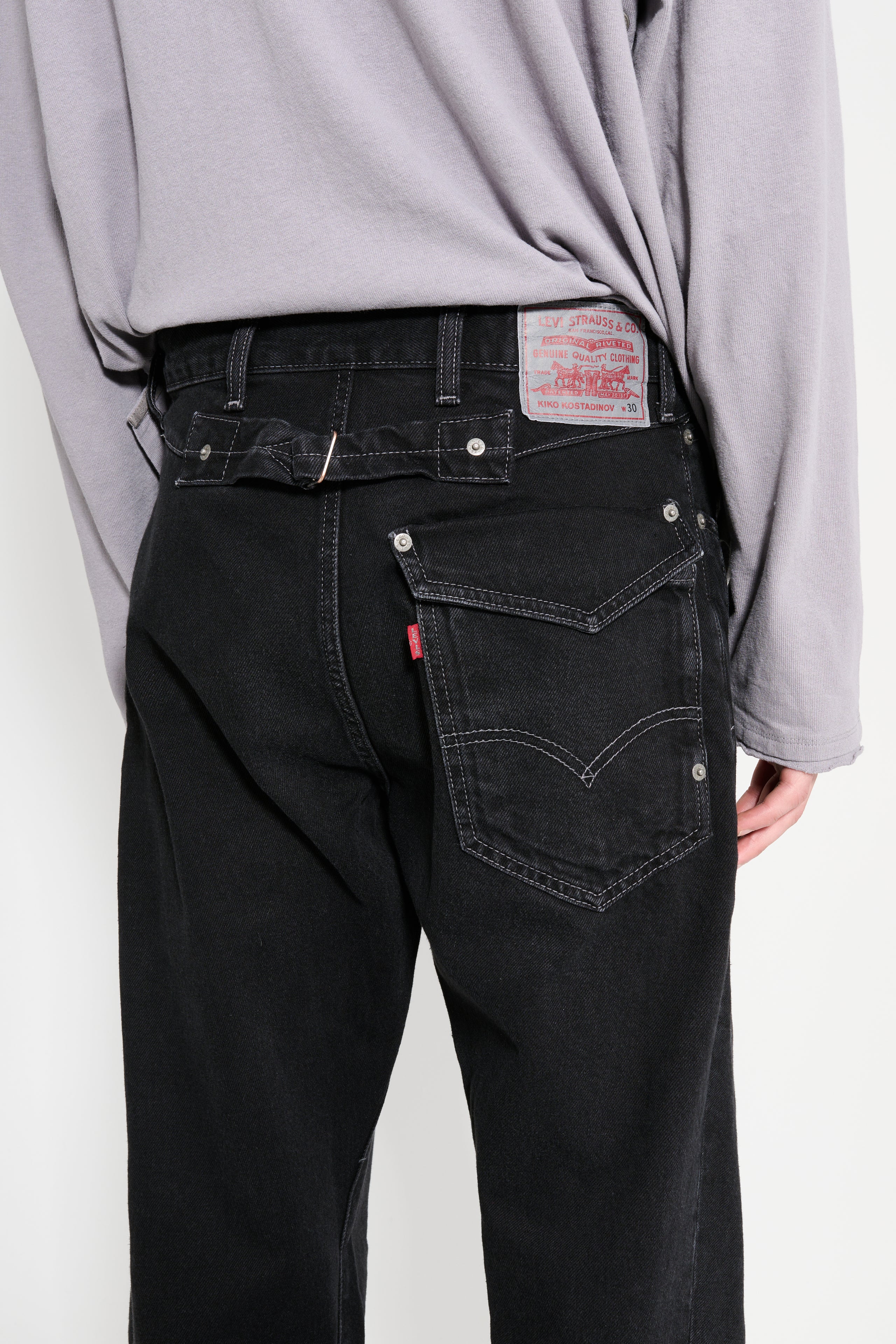 Kiko Kostadinov x Levi’s Denim Pants Black