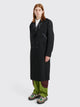 Kiko Kostadinov Critias Double Face Coat Wool Shadow Black / Shadow Grey