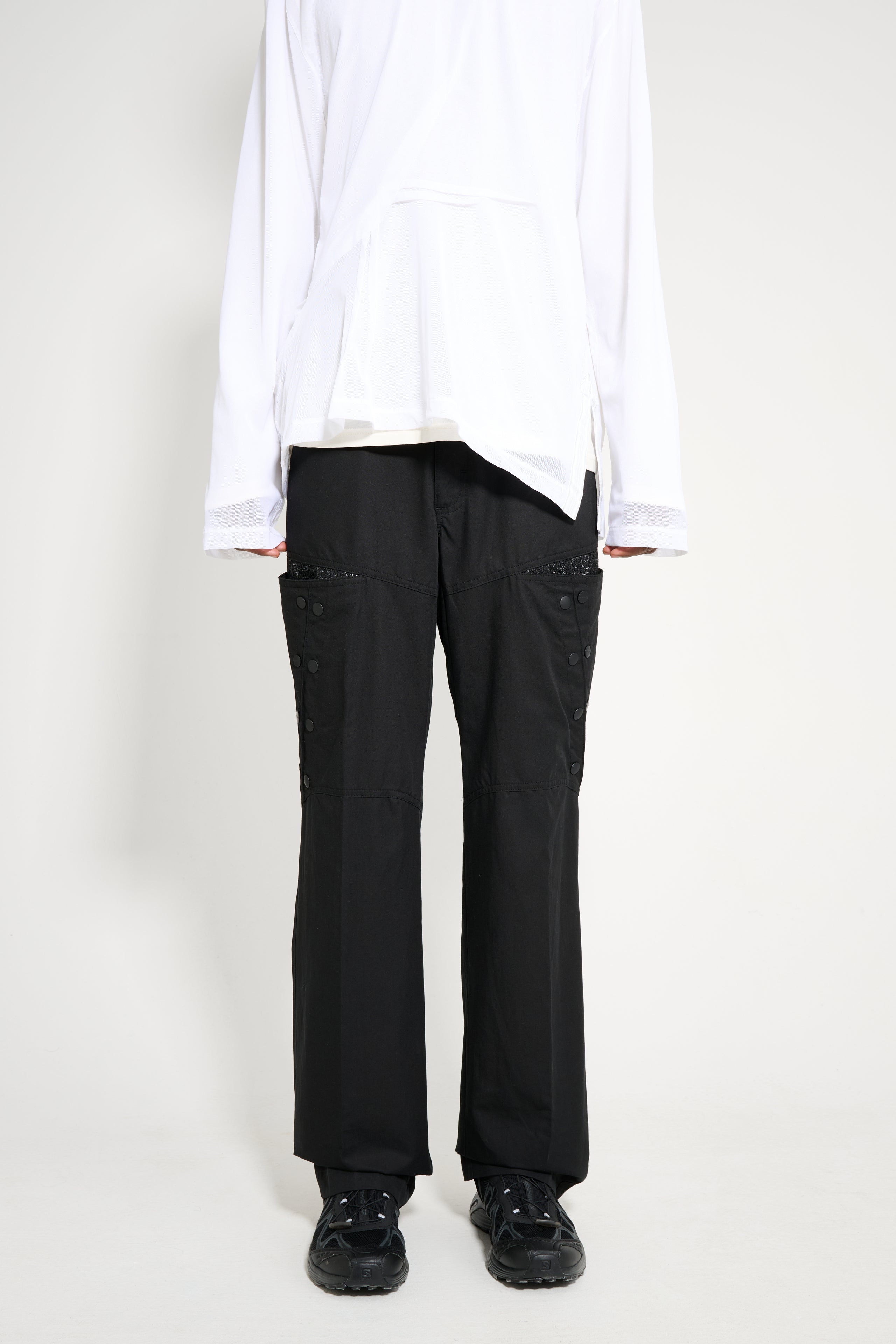 Kiko Kostadinov Inex Snap Trouser Black Sable / Ash Black