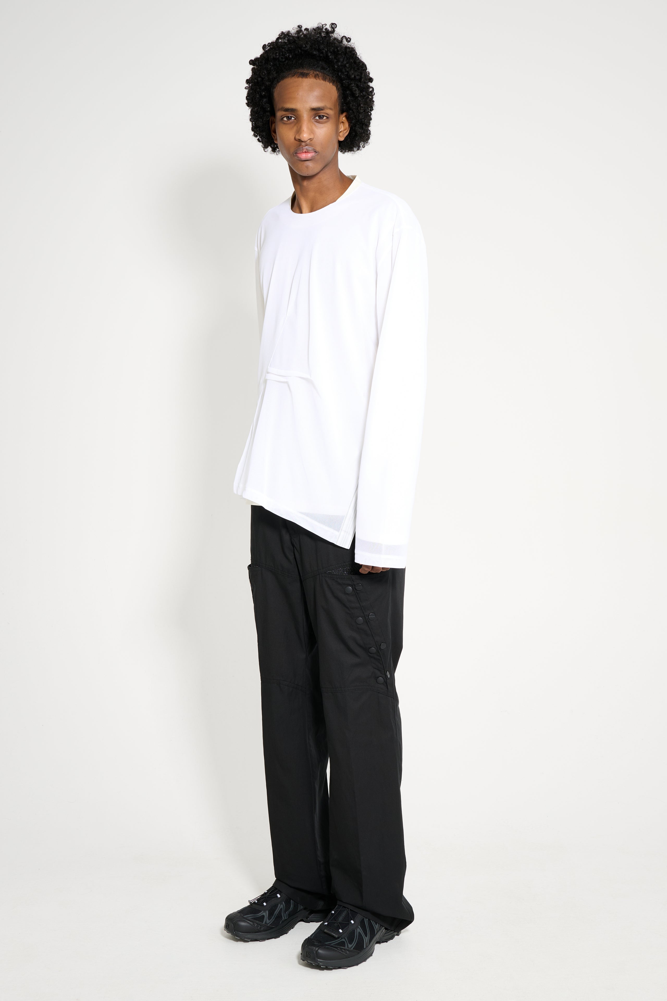 Kiko Kostadinov Inex Snap Trouser Black Sable / Ash Black