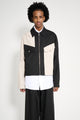 Kiko Kostadinov Alec K-Dart Blouson Seedpearl / Black Sable